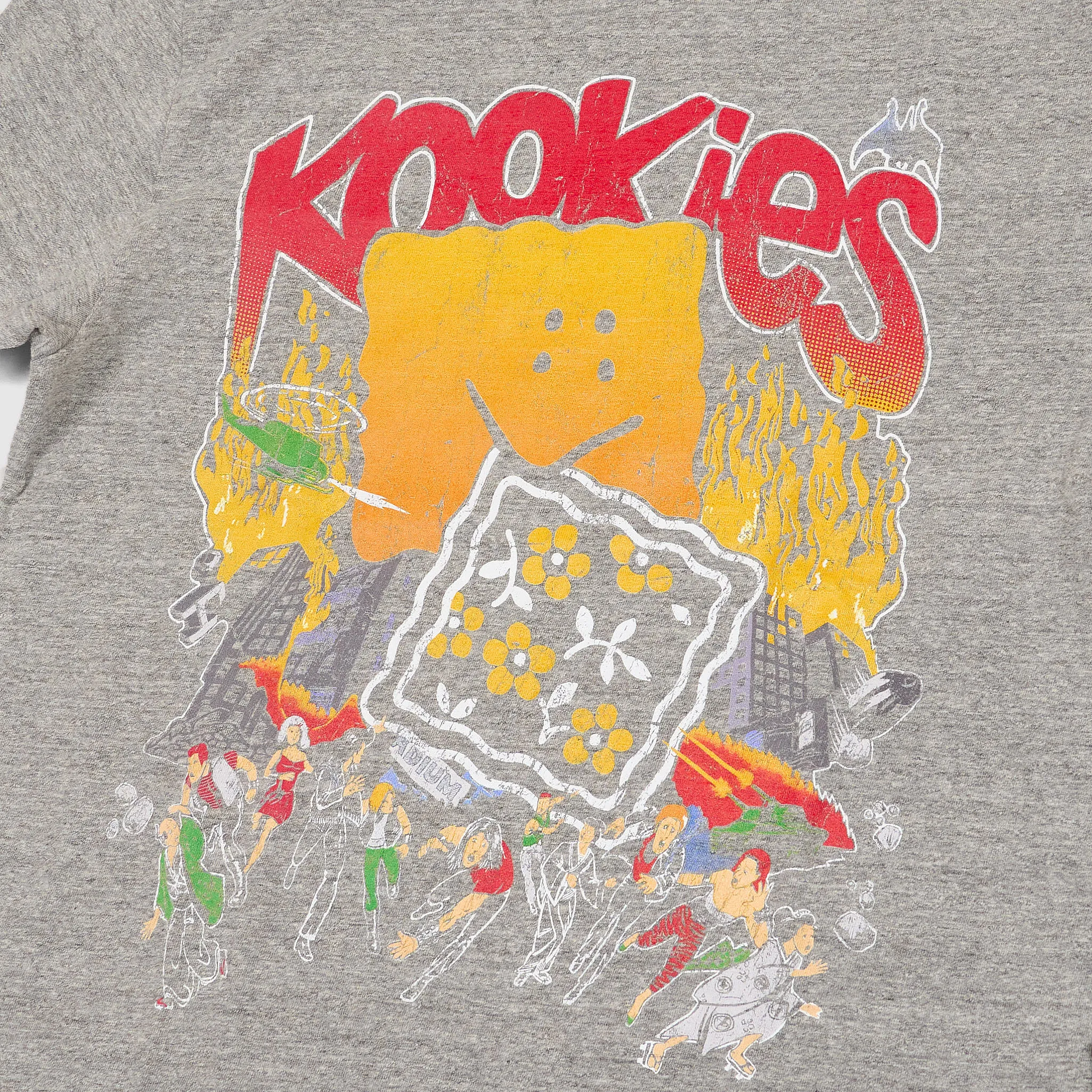 Kapital Buster Peckish Kookies Crew Neck Long Sleeve T-Shirt sold by DeeCee style product image thumbnail 3
