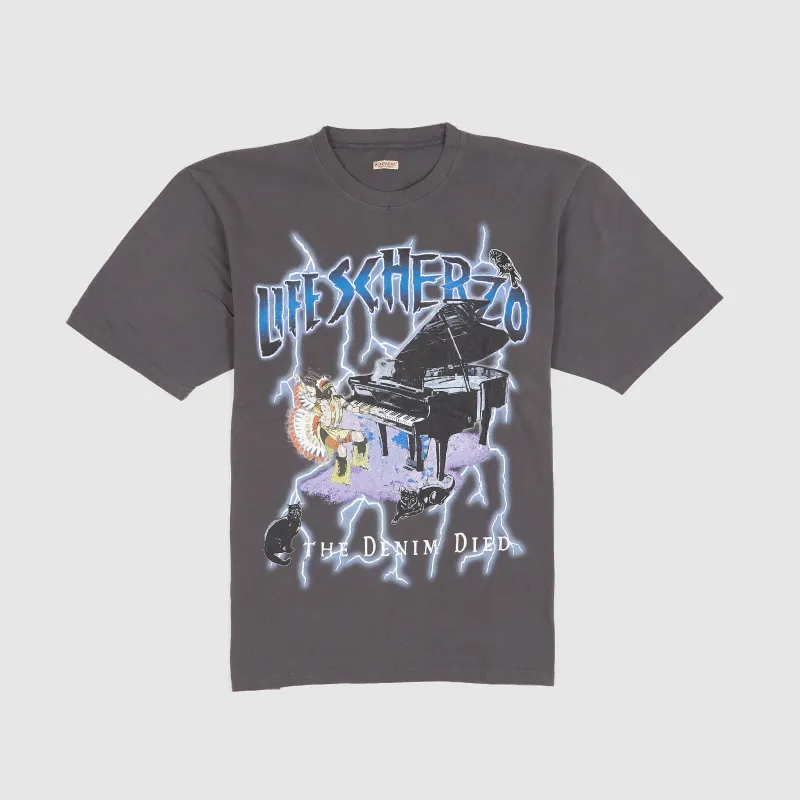 Kapital Lightning Piano Crew Neck T-Shirt sold by DeeCee style