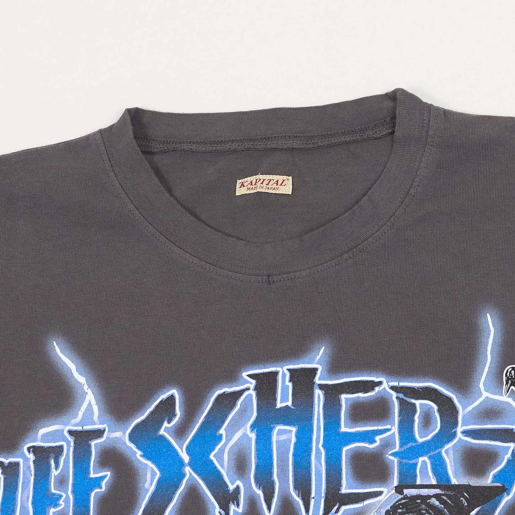 Kapital Lightning Piano Crew Neck T-Shirt sold by DeeCee style product image thumbnail 3