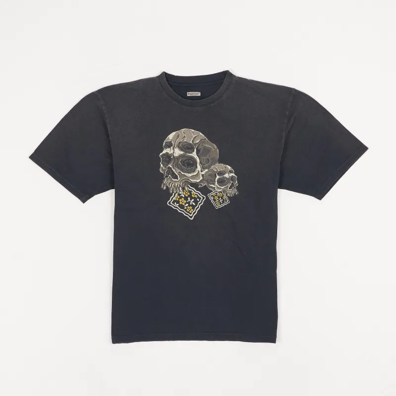 Kapital Peckish Skull Crew Neck T-Shirt sold by DeeCee style