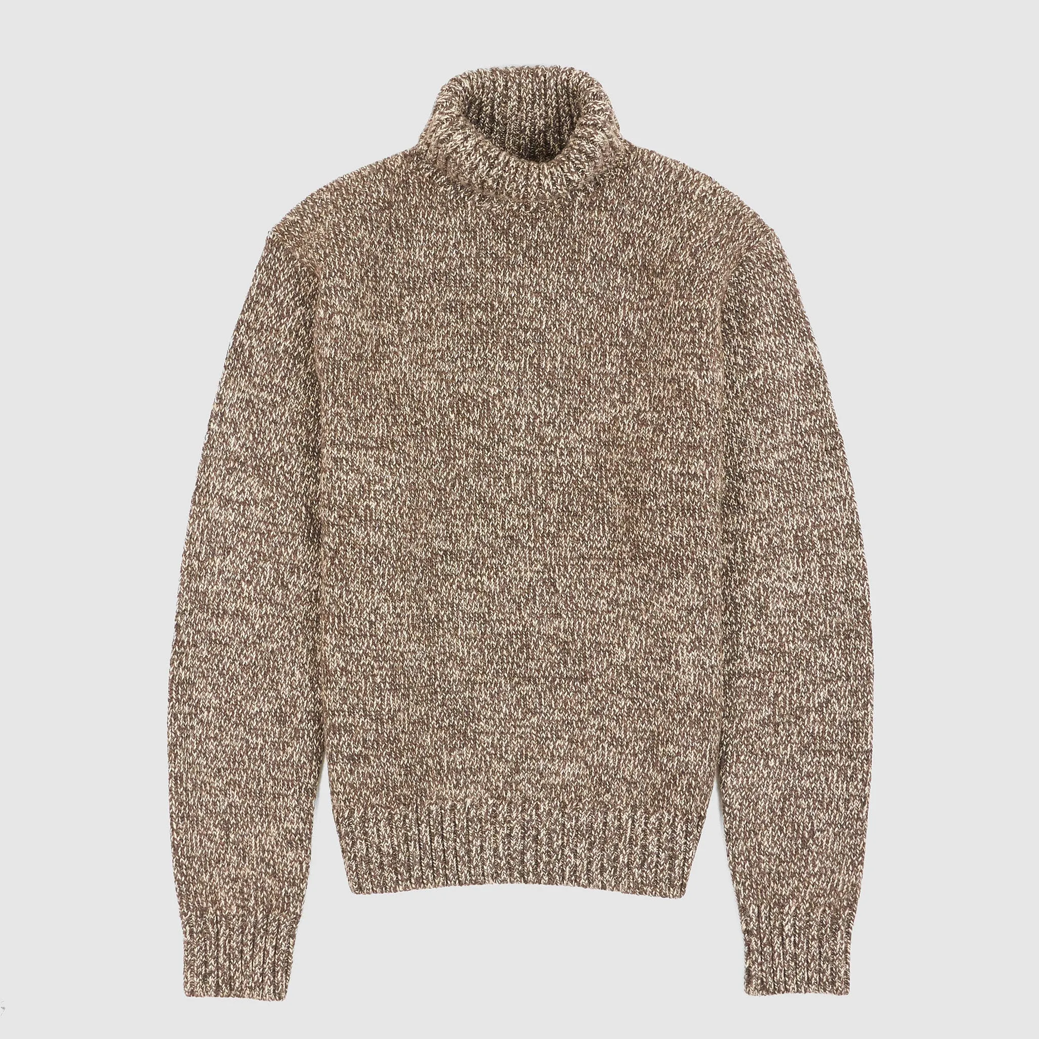 Double RL Fishermans Roll Neck Jumper sold by DeeCee style