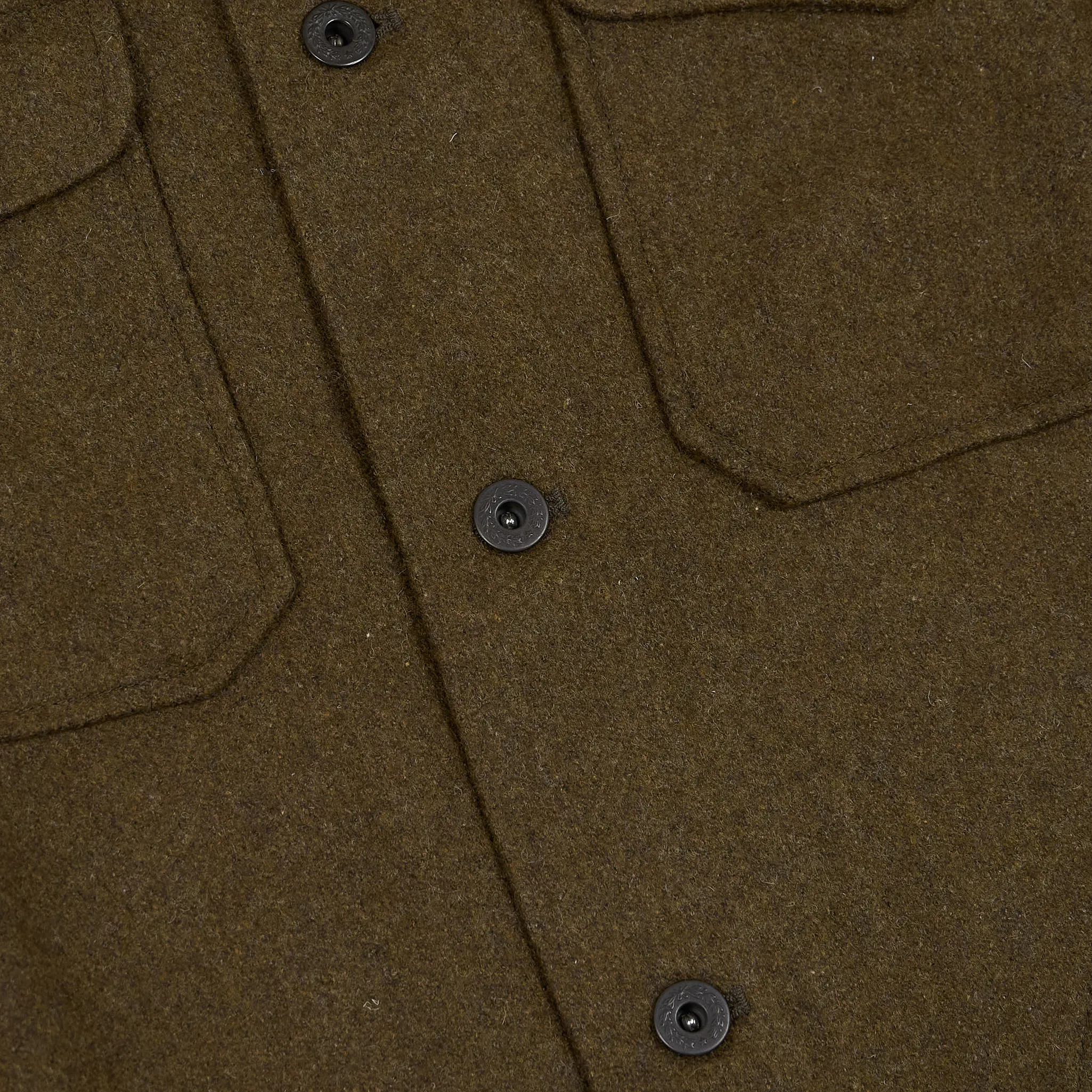 Double RL Brown Bear Wool Blend Overshirt sold by DeeCee style product image thumbnail 4