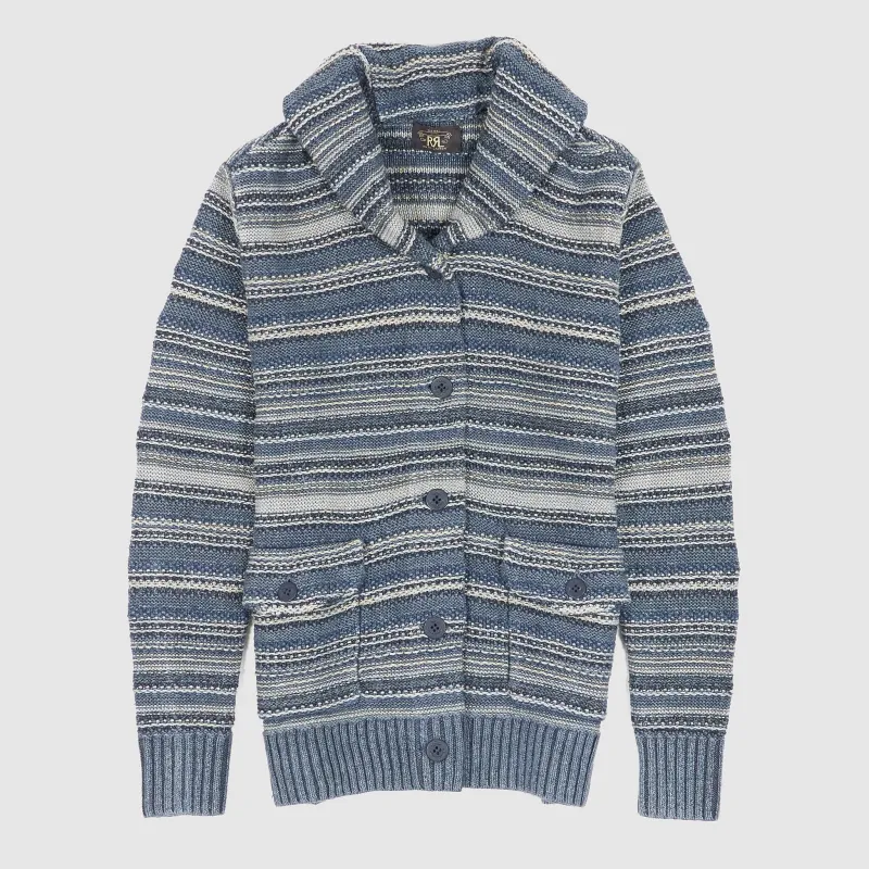 Double RL Ladies Knitted Shawl Cardigan sold by DeeCee style