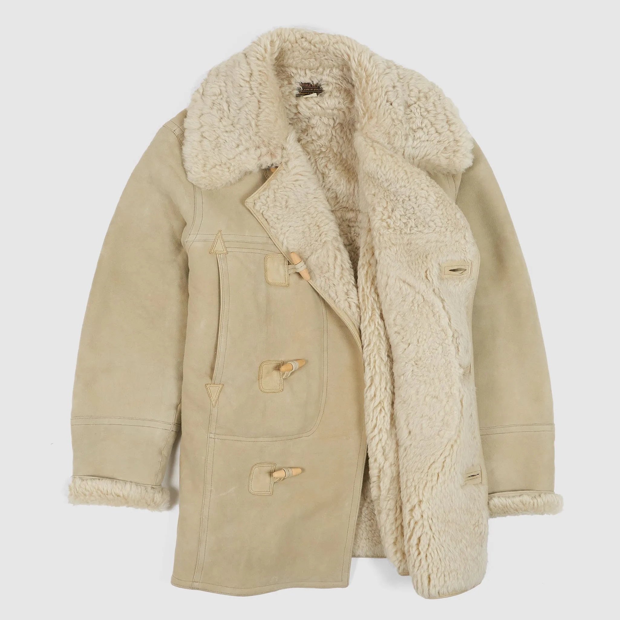 Double RL Medium Length Shearling Coat sold by DeeCee style product image thumbnail 2