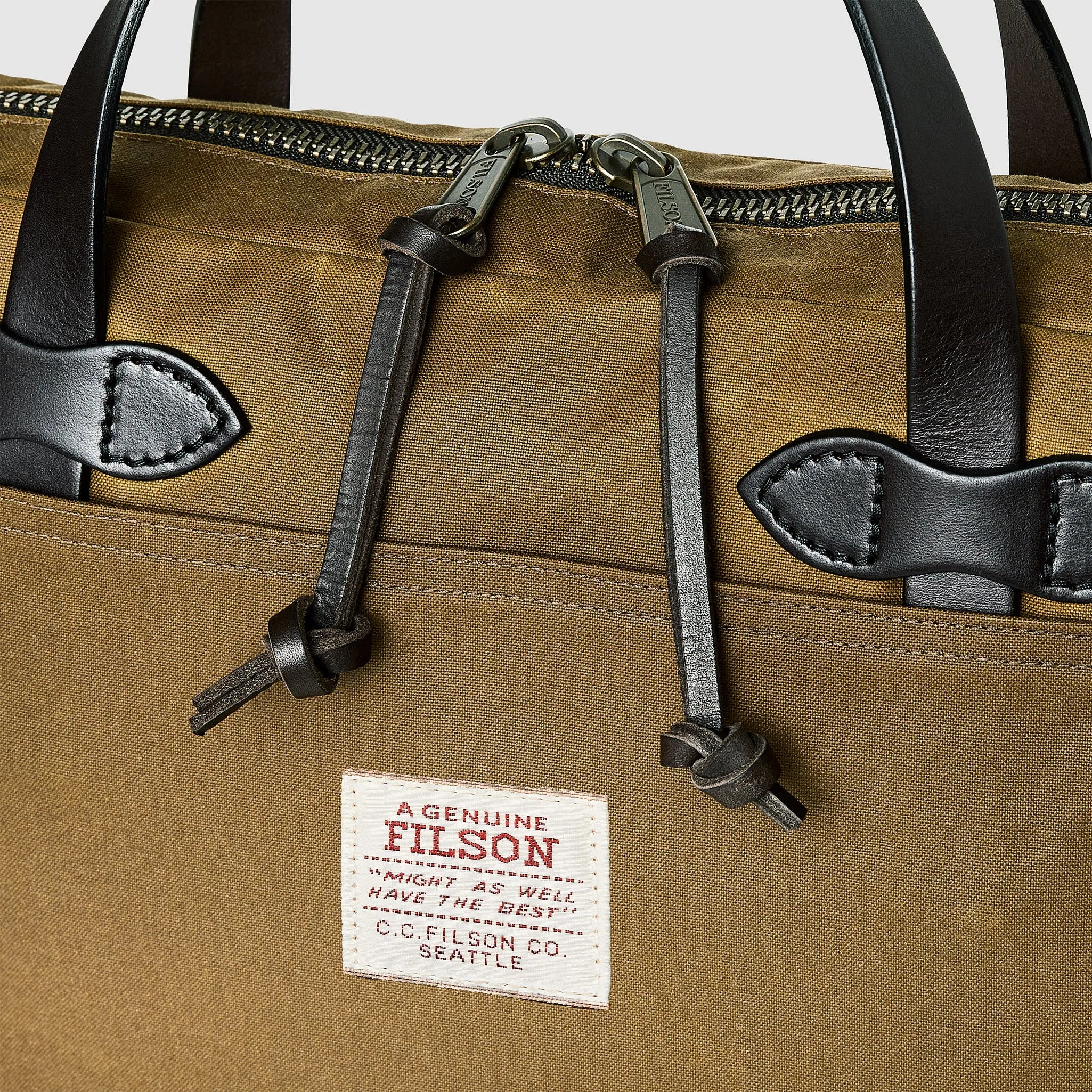 Filson Tin Cloth Compact Briefcase sold by DeeCee style product image thumbnail 4
