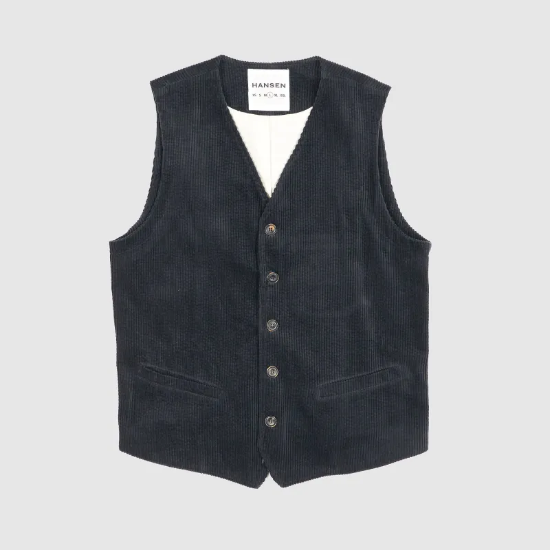 Hansen Corduroy Waistcoat sold by DeeCee style