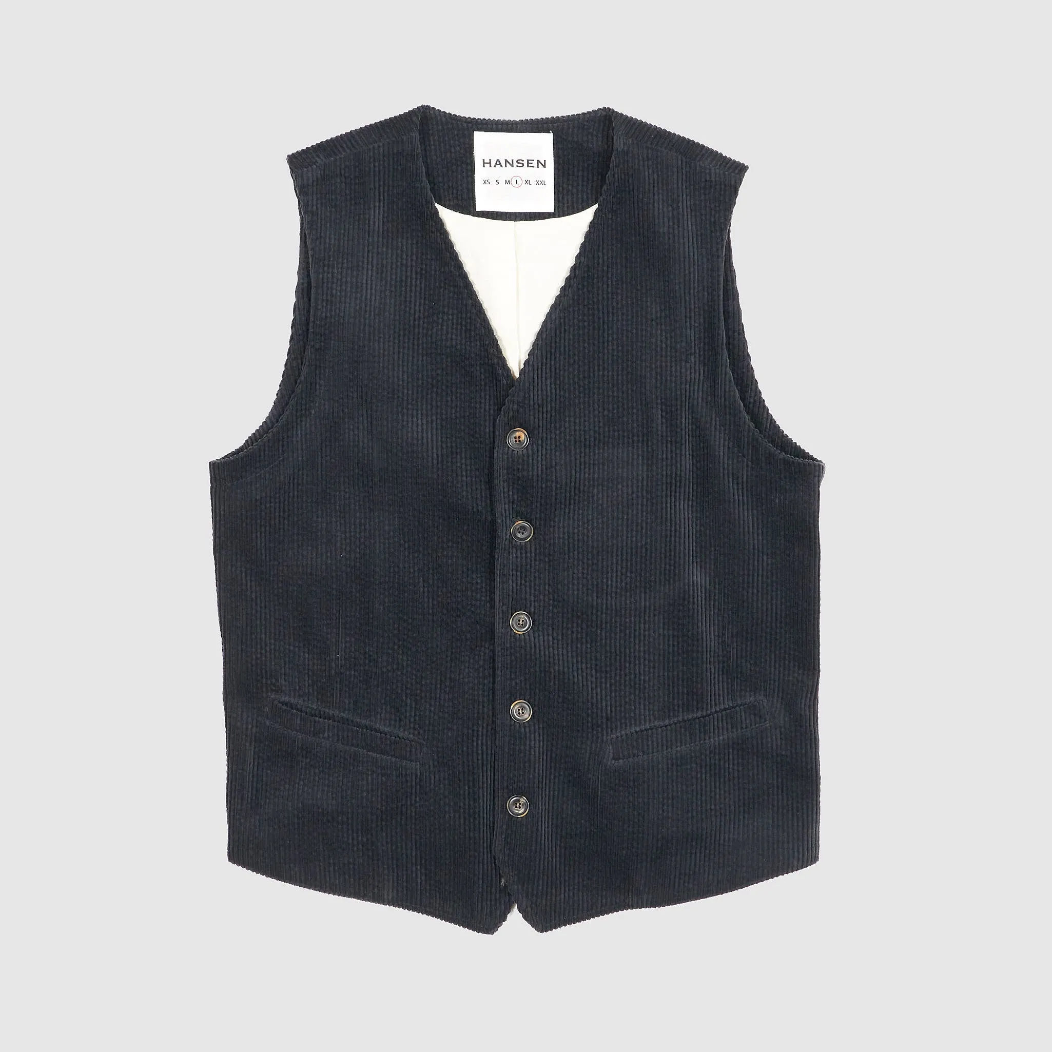 Hansen Corduroy Waistcoat sold by DeeCee style