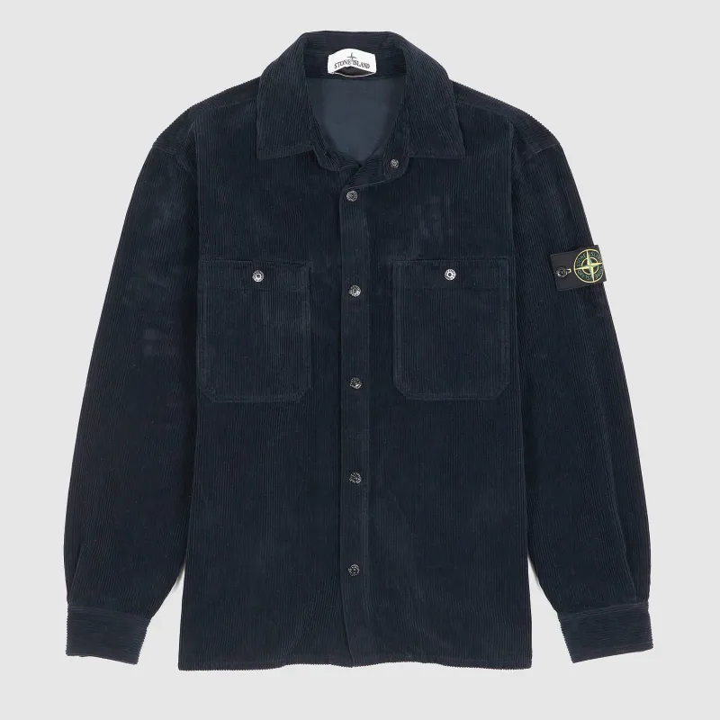 Stone Island Corduroy Overshirt sold by DeeCee style