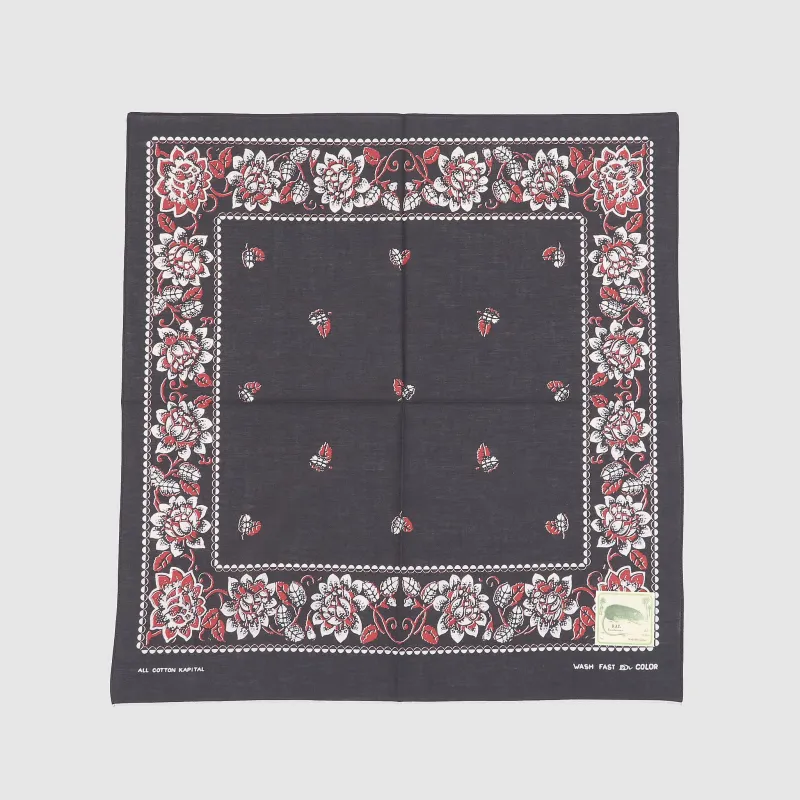 Kapital Rockwell Flower Bandana sold by DeeCee style