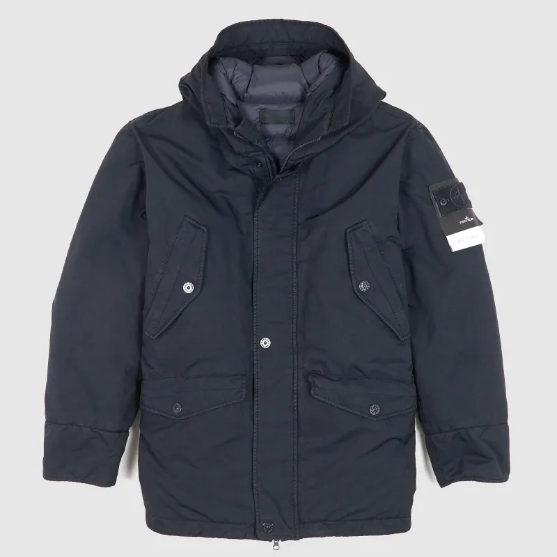 Stone Island Ghost Piece David-TC Short Parka made by Stone Island