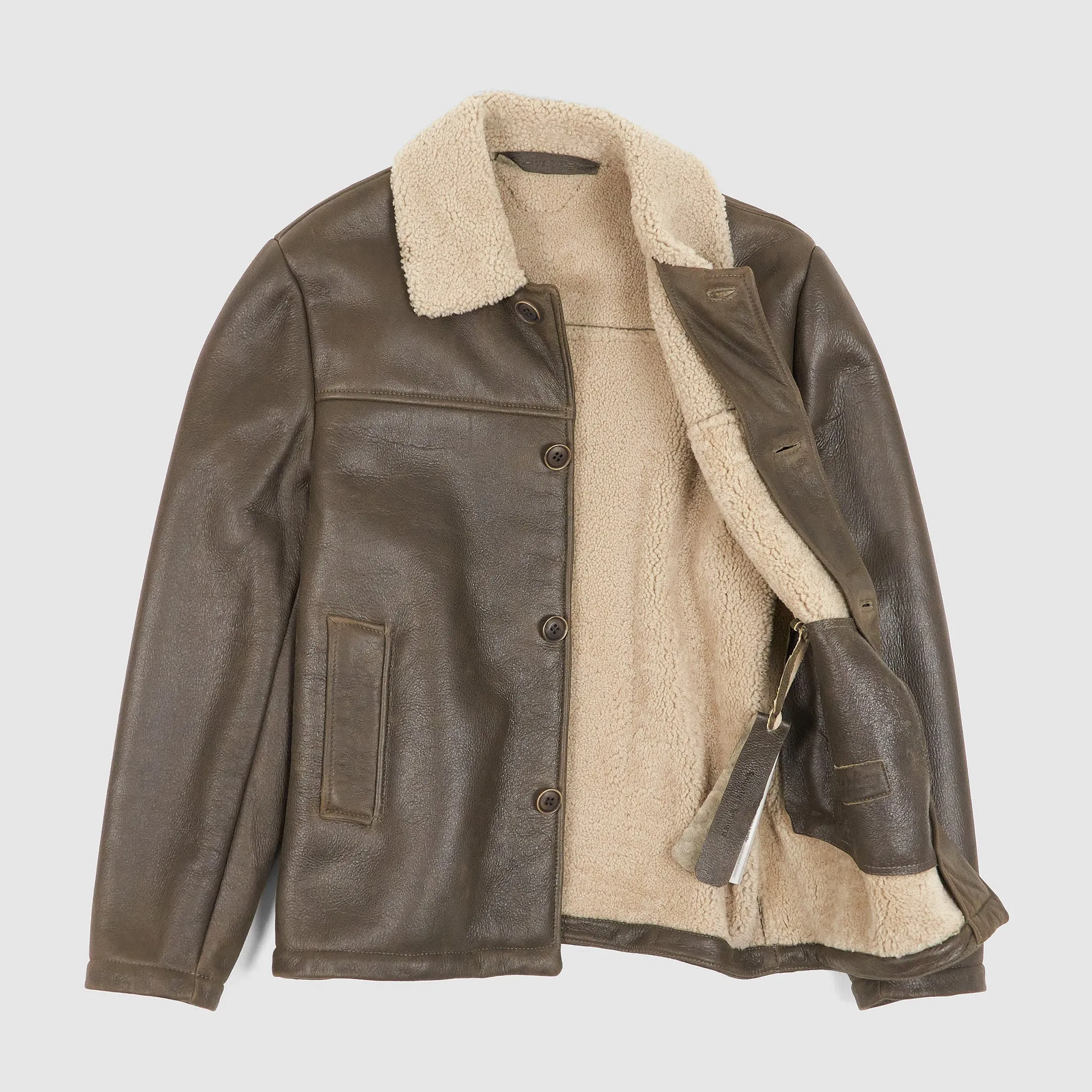 Salvatore Santoro Antique Shearling Leather Jacket sold by DeeCee style product image thumbnail 2