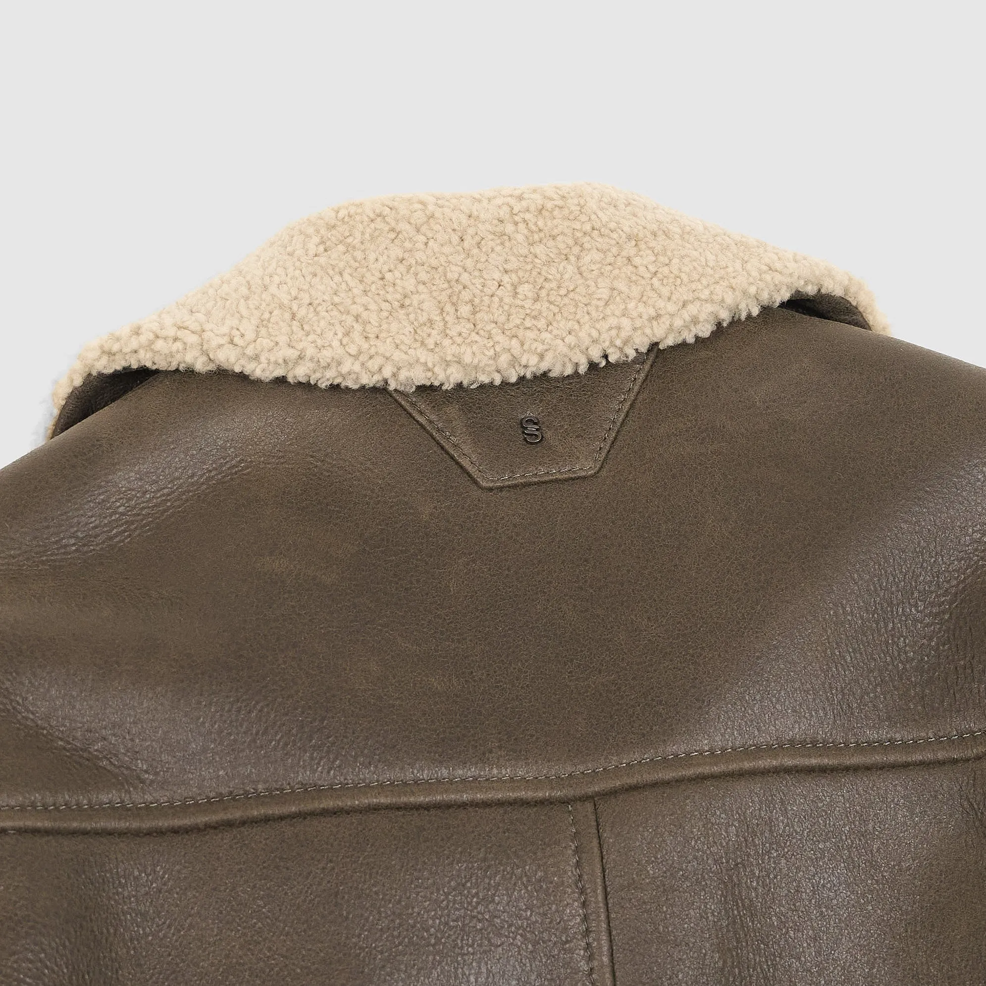 Salvatore Santoro Antique Shearling Leather Jacket sold by DeeCee style product image thumbnail 4