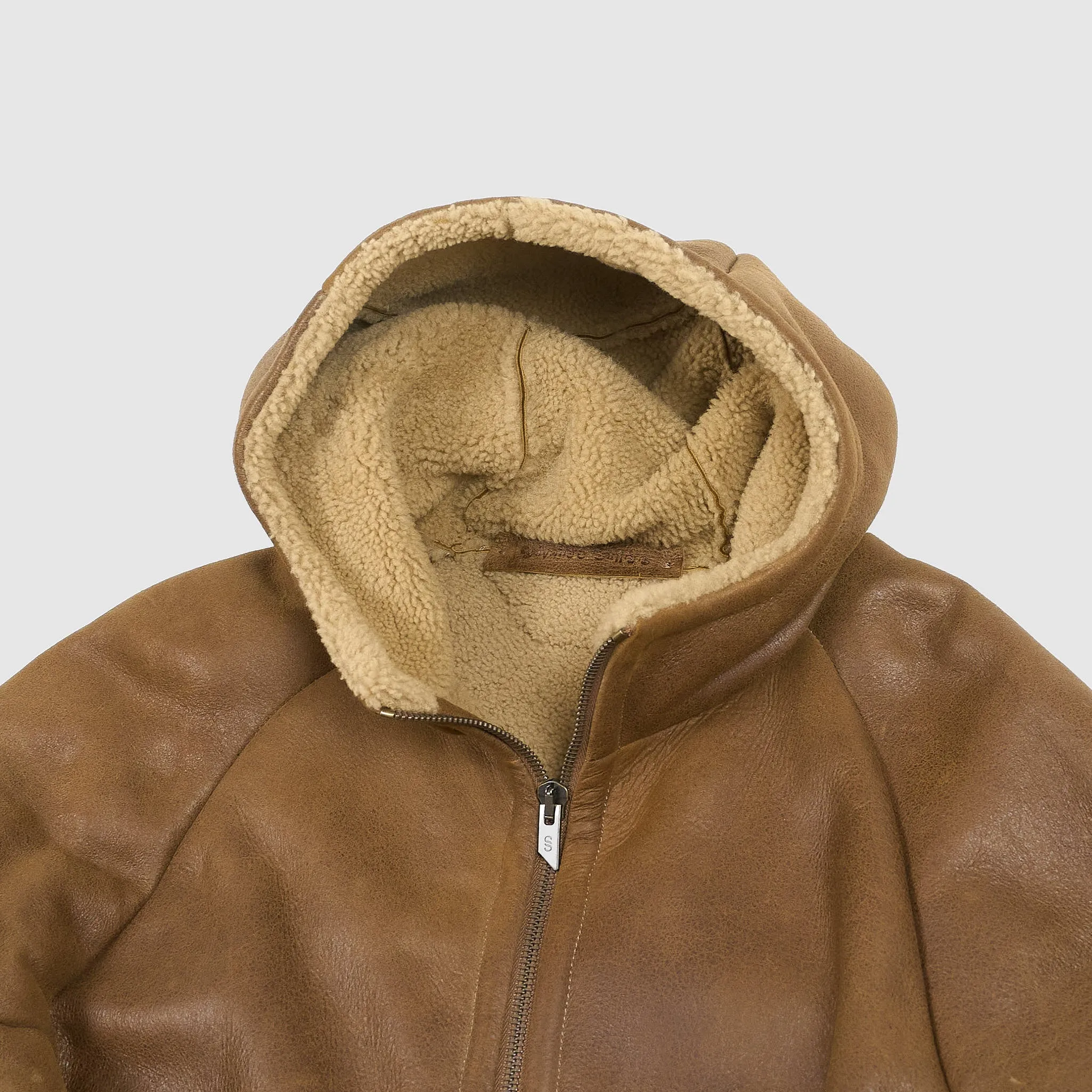 Salvatore Santoro Hooded Shearling Jacket sold by DeeCee style product image thumbnail 4