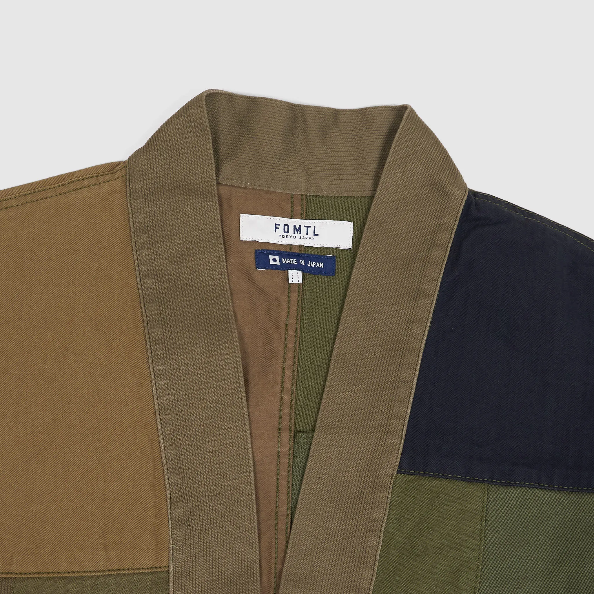 FDMTL Rinsed Military Patchwork Haori Jacket sold by DeeCee style product image thumbnail 2