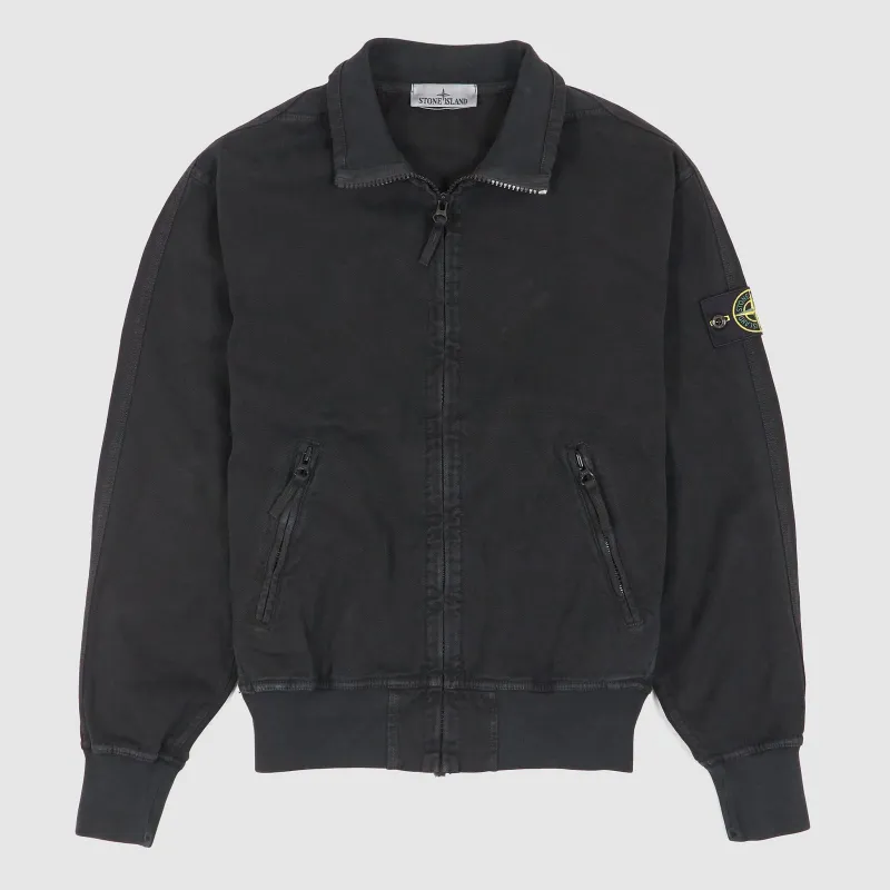 Stone Island Panama Zip Up Track Jacket Canvas made by Stone Island