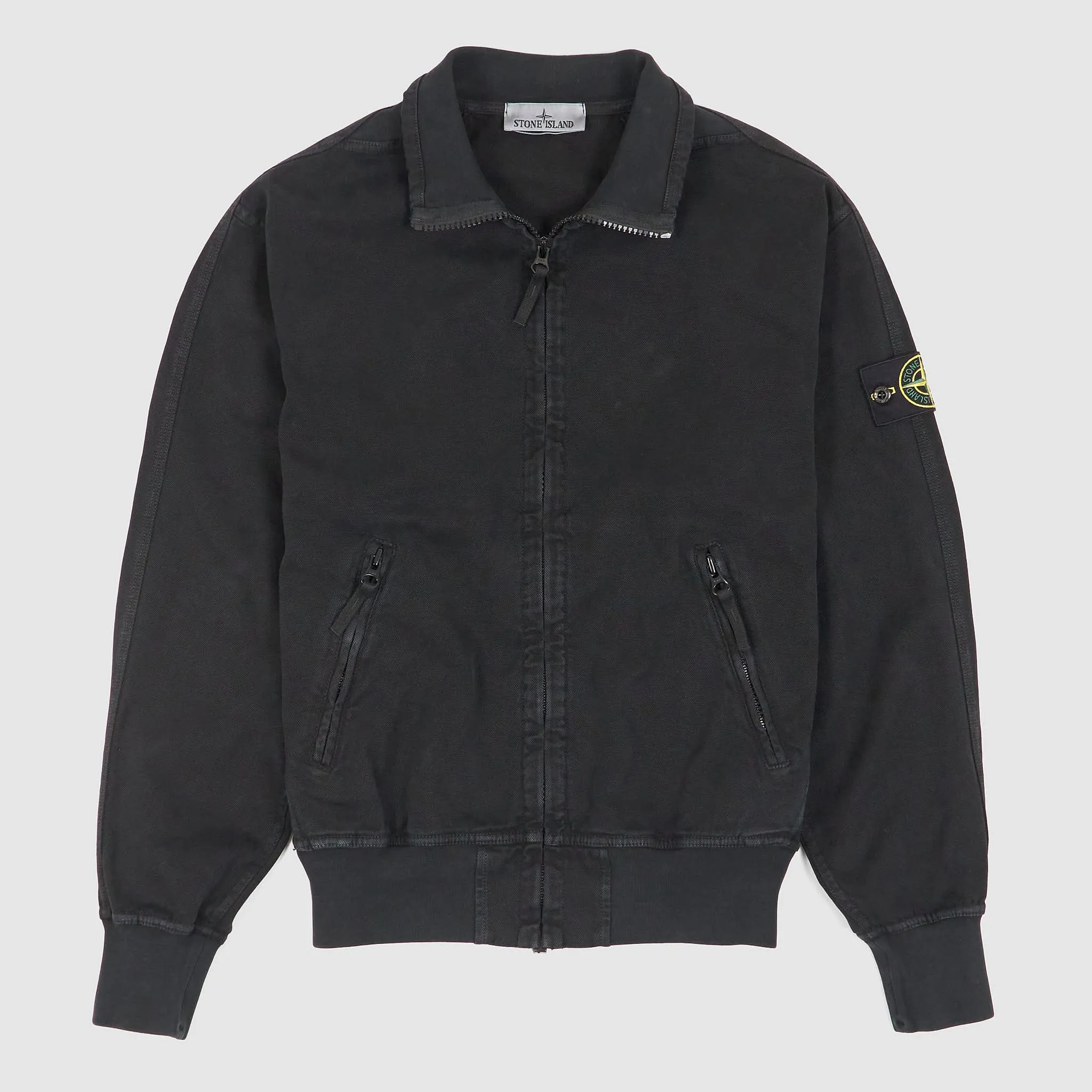 Stone Island Panama Zip Up Track Jacket Canvas sold by DeeCee style