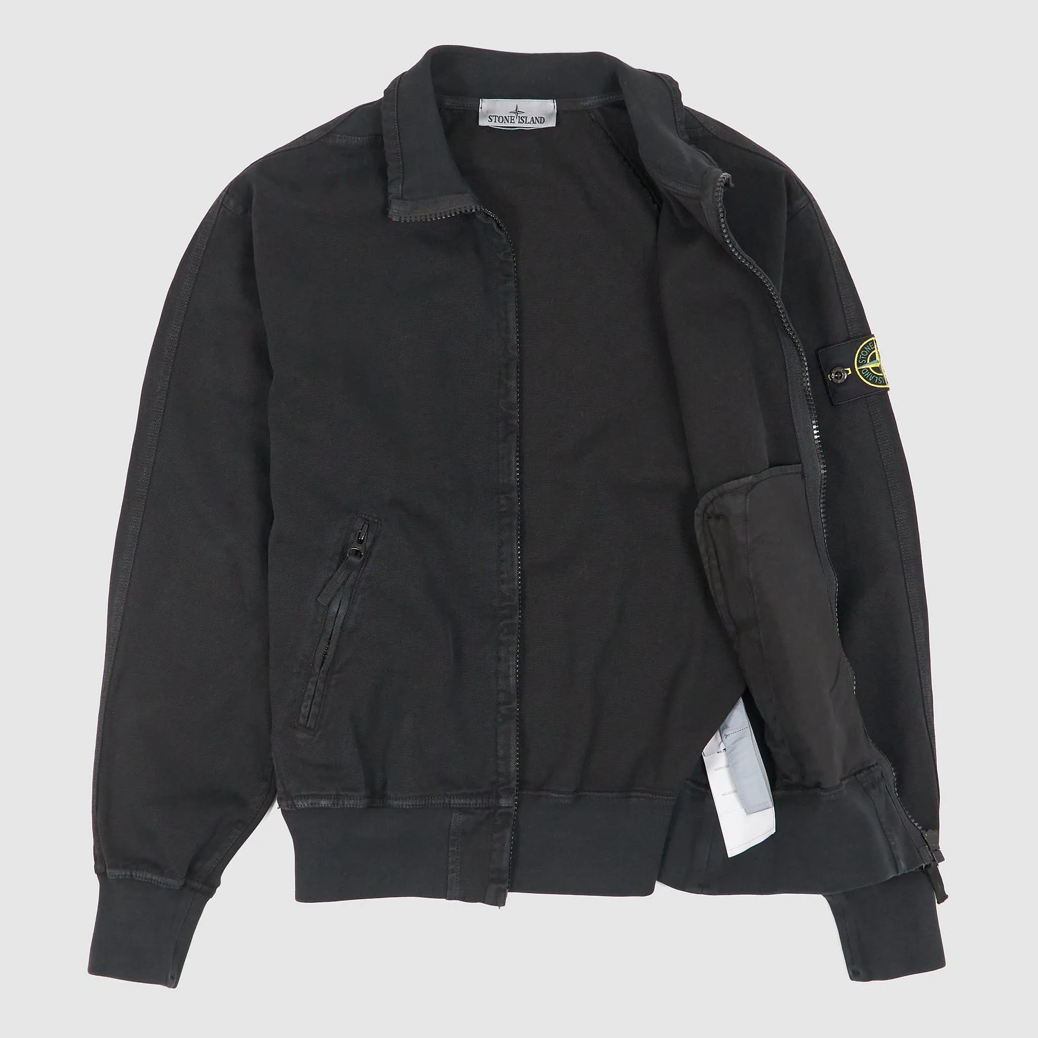 Stone Island Panama Zip Up Track Jacket Canvas sold by DeeCee style product image thumbnail 2