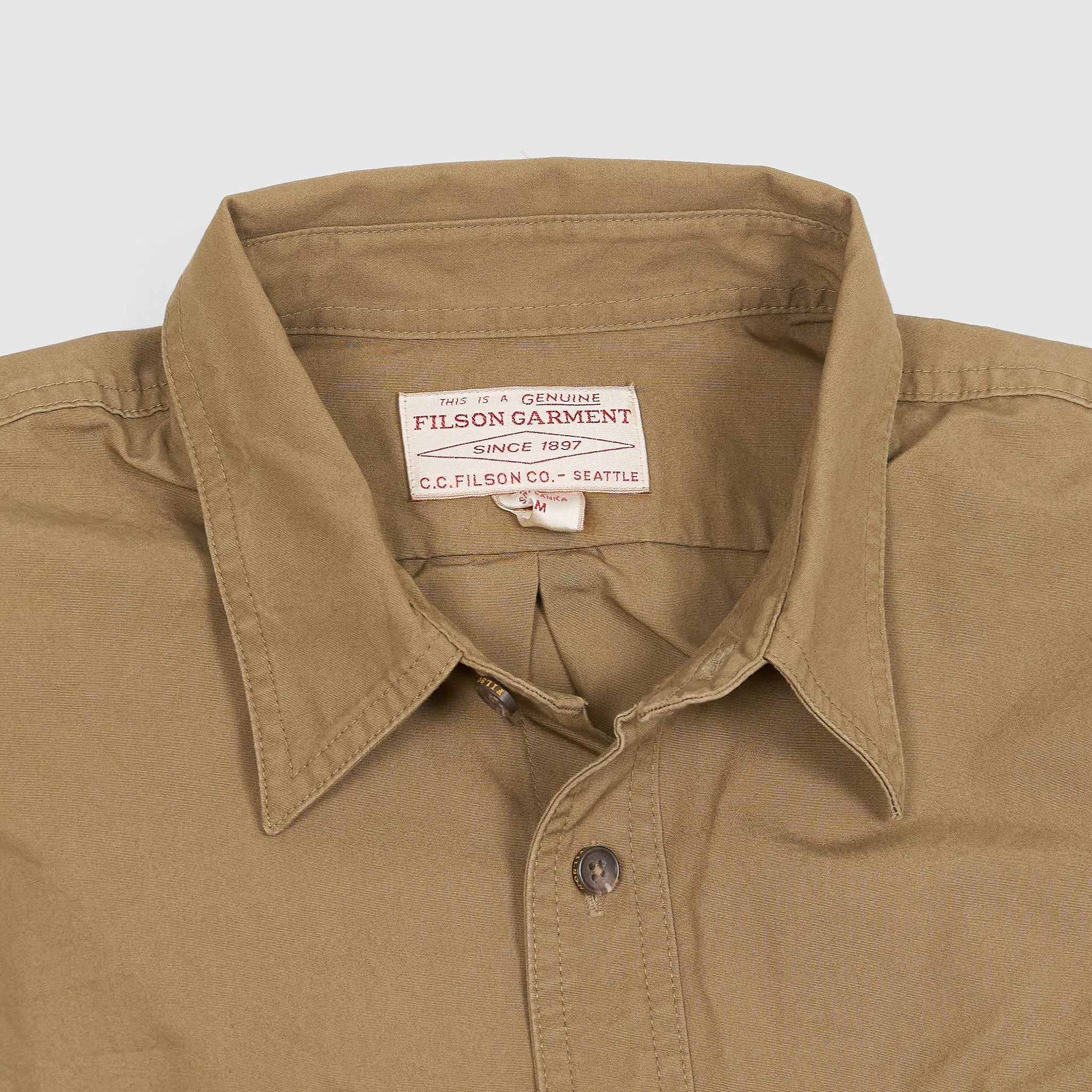 Filson Safari Cloth Guide Overshirt sold by DeeCee style product image thumbnail 4