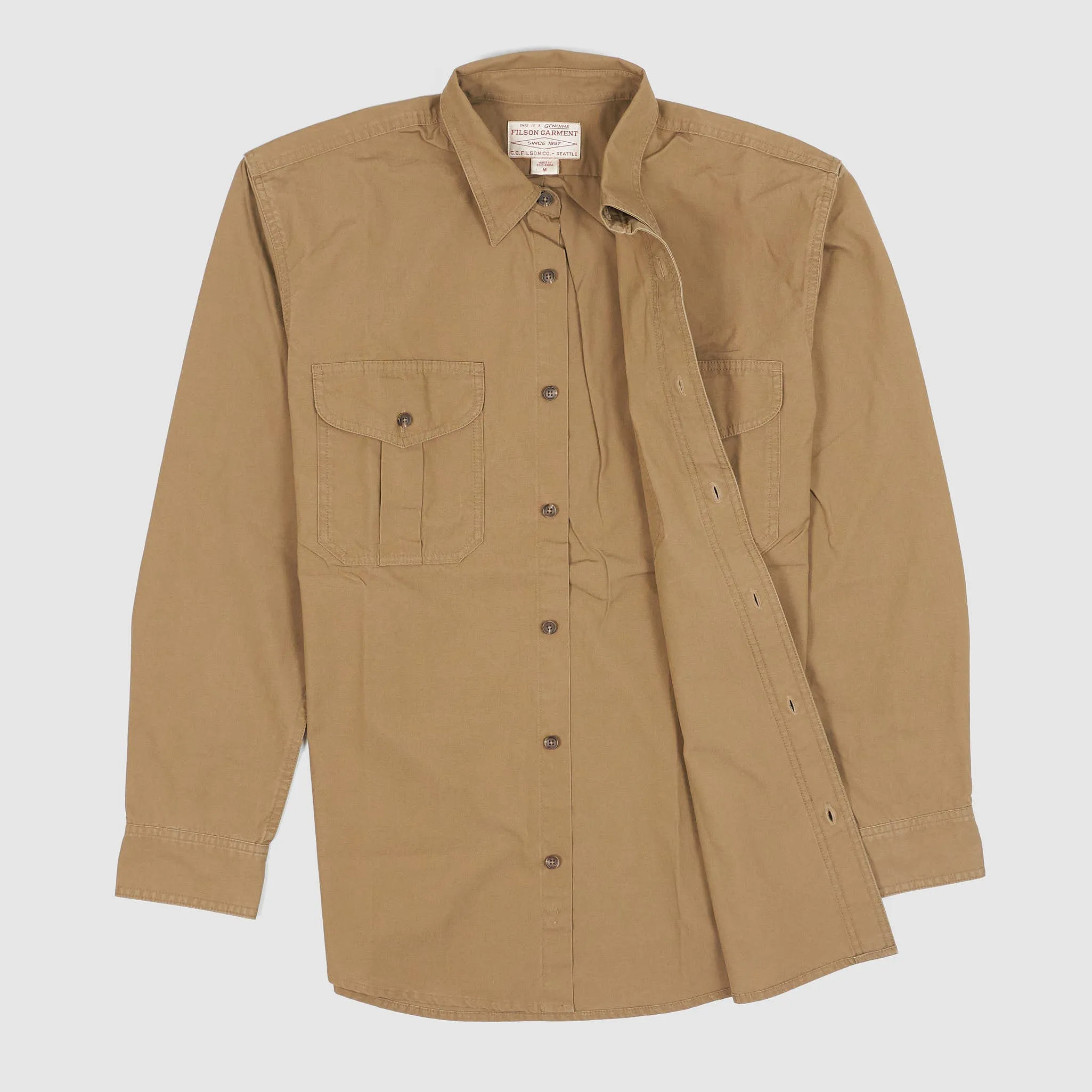 Filson Safari Cloth Guide Overshirt sold by DeeCee style product image thumbnail 2