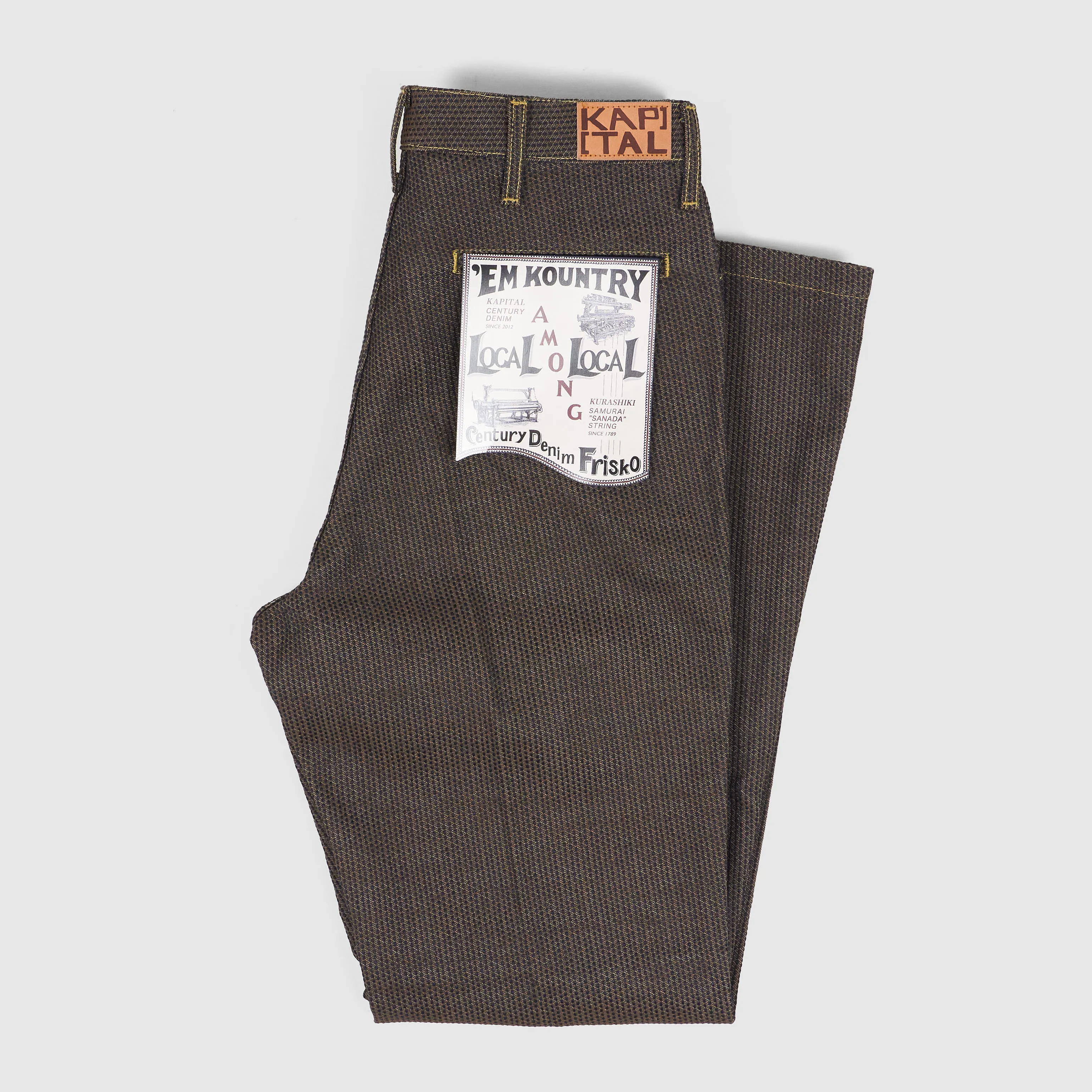 Kapital 5-Pocket Century Denim No. 5S Frisko Western Flair Jeans sold by DeeCee style product image thumbnail 3
