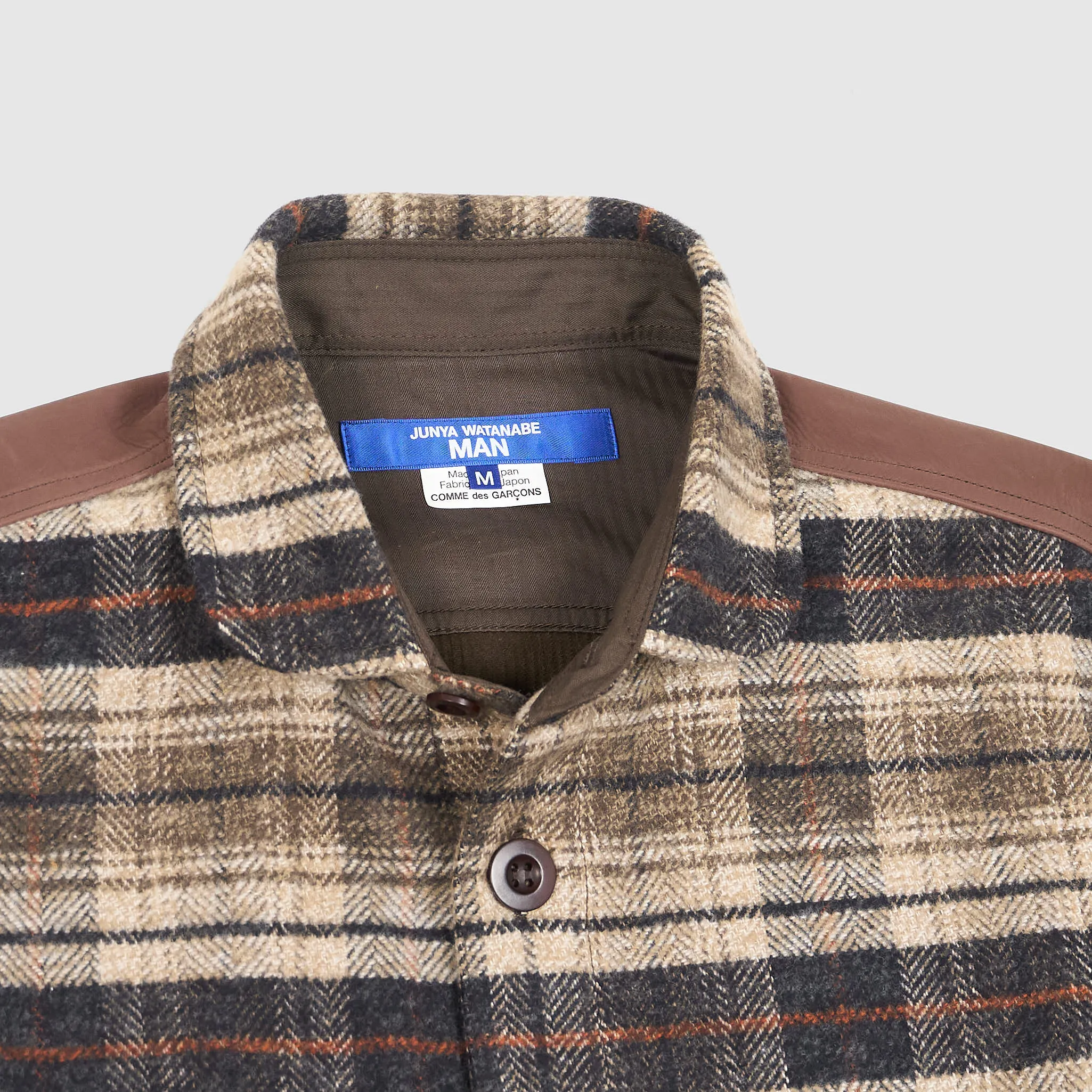 Junya Watanabe MAN Plaid Overshirt sold by DeeCee style product image thumbnail 4