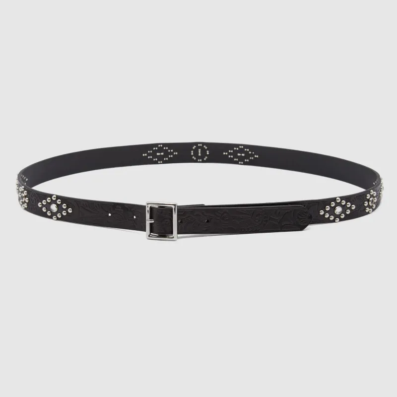 HTC Leather Belt w/ Studs sold by DeeCee style