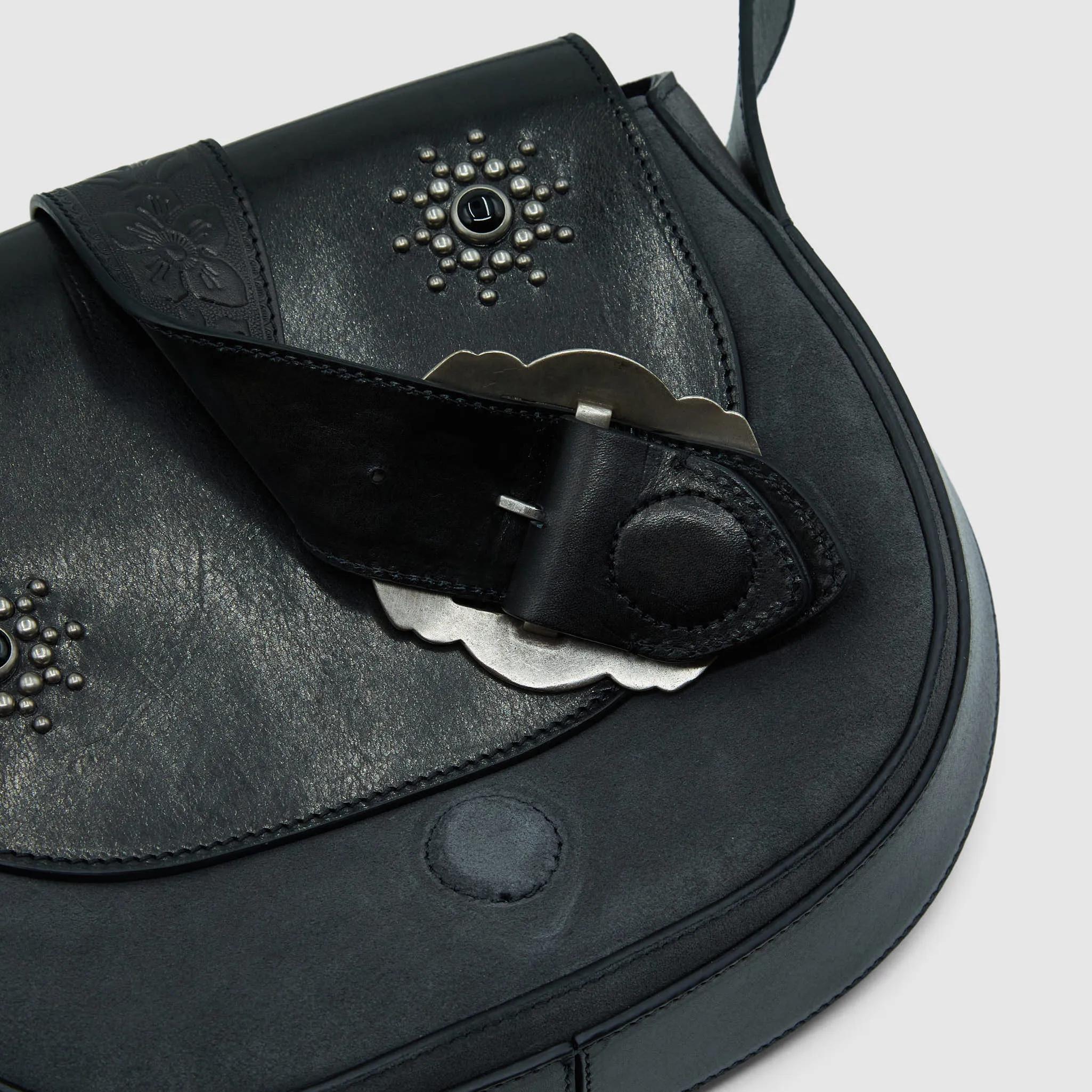 HTC Ladies Studed Leather Shoulder Bag sold by DeeCee style product image thumbnail 5