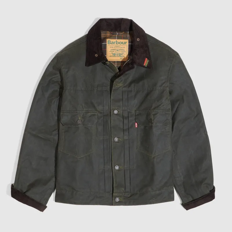 Barbour x Levi's® Type 2 Wax Jacket made by Barbour