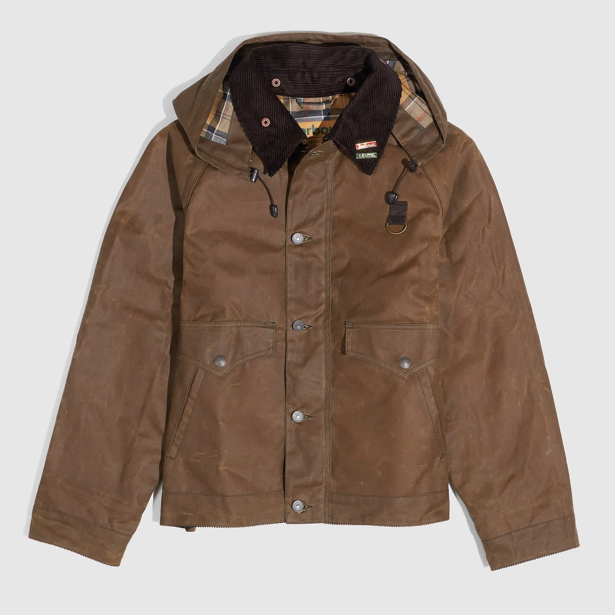 Barbour x Levi's® Spey Waxed Canvas Jacket sold by DeeCee style