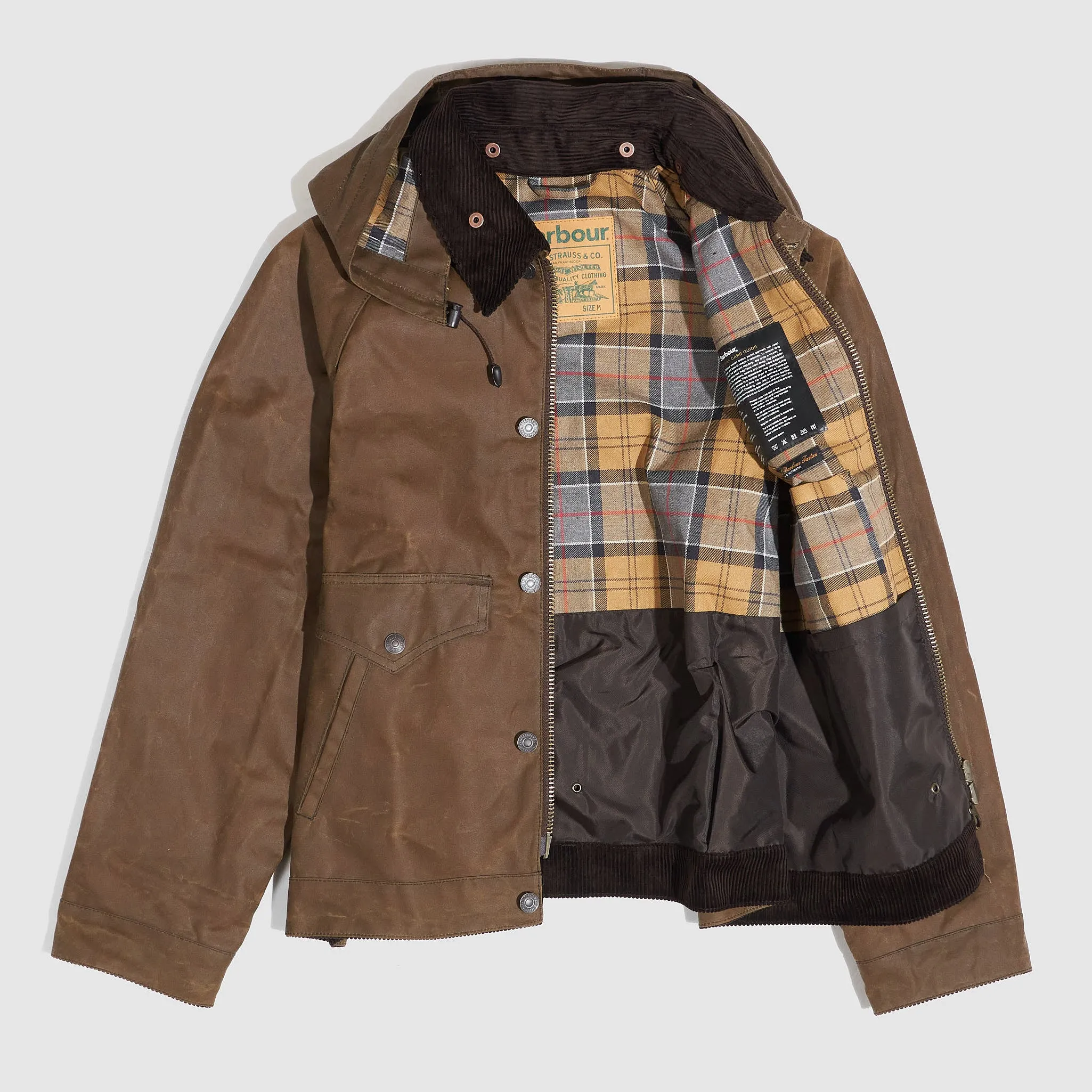 Barbour x Levi's® Spey Waxed Canvas Jacket sold by DeeCee style product image thumbnail 2
