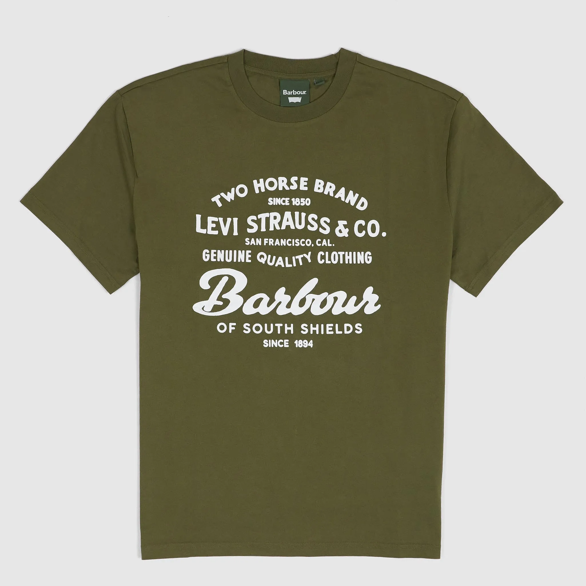 Barbour x Levi's® Graphic Crew Neck T-Shirt sold by DeeCee style