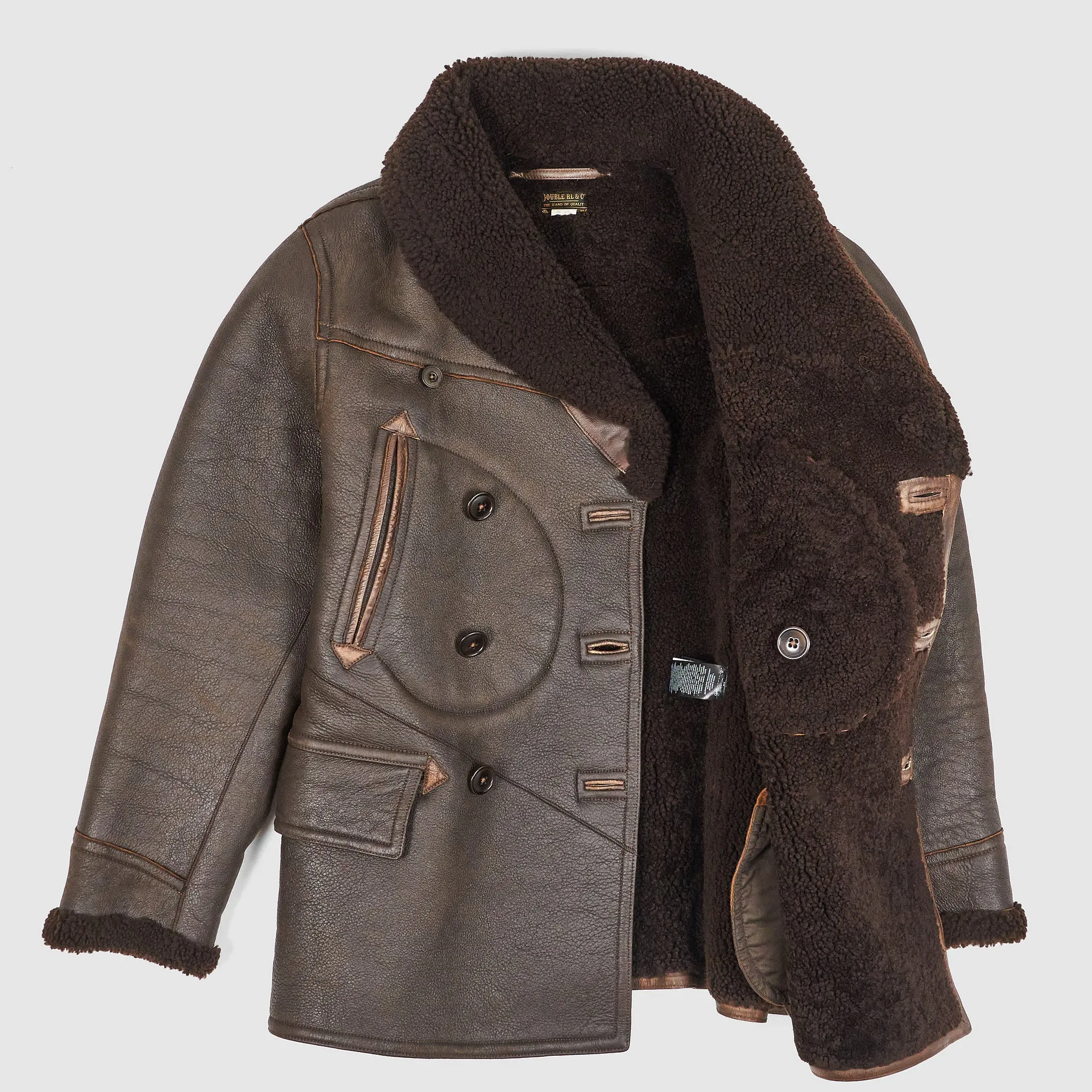 Double RL Canadienne Shearling Coat sold by DeeCee style product image thumbnail 2