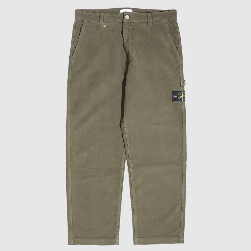 Stone Island Moleskin Carpenter Pants sold by DeeCee style