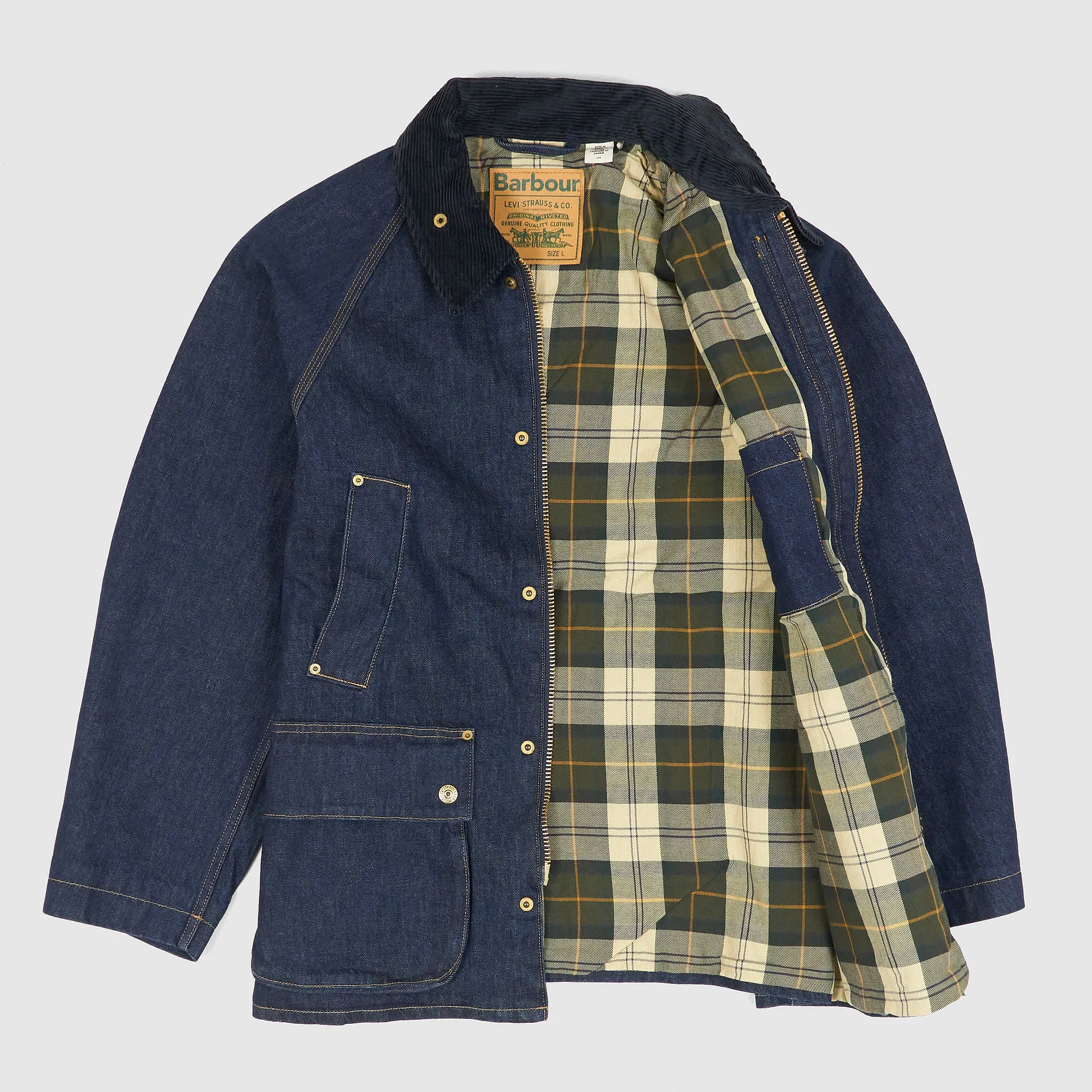 Barbour x Levi's® Bedale Denim Jacket sold by DeeCee style product image thumbnail 2