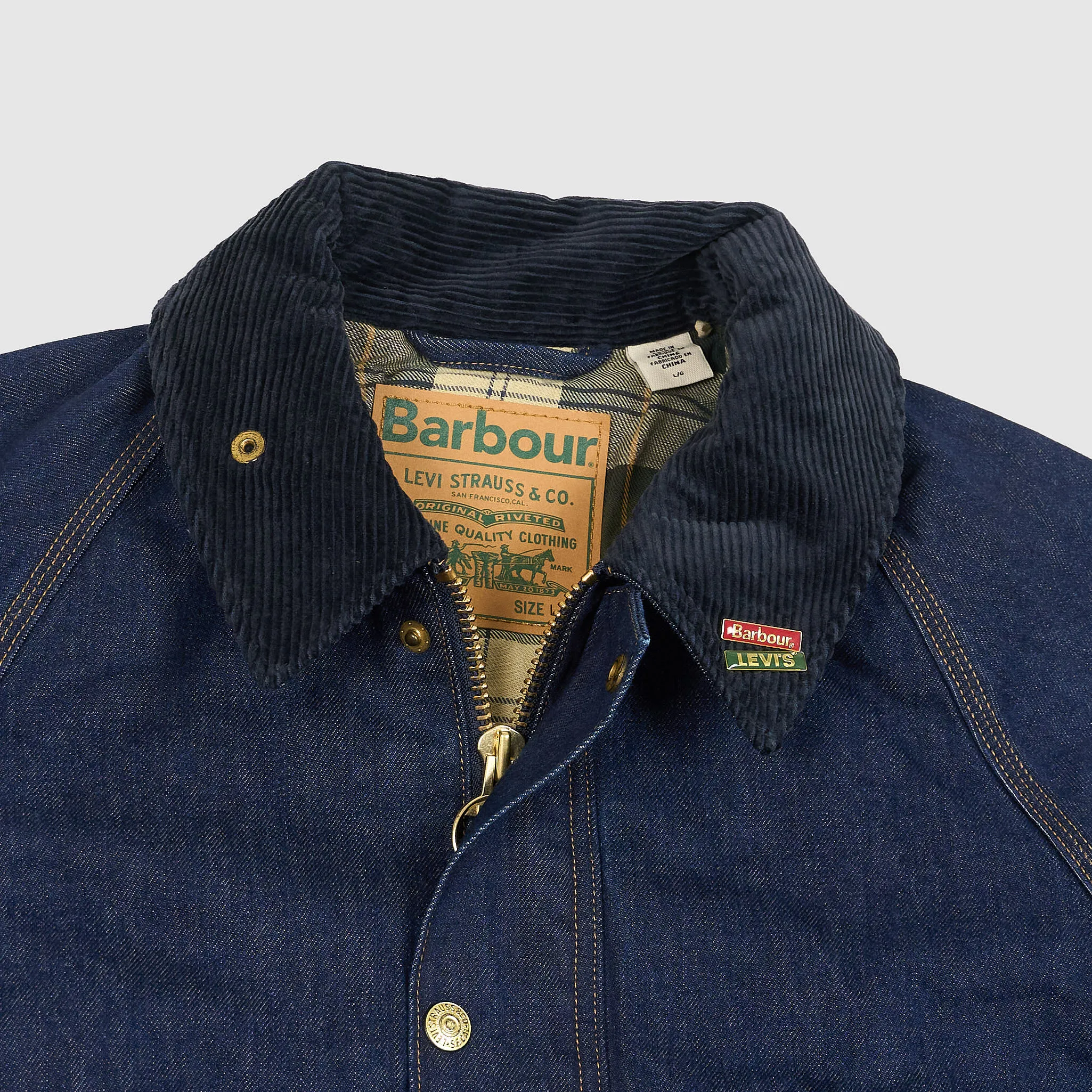 Barbour x Levi's® Bedale Denim Jacket sold by DeeCee style product image thumbnail 4