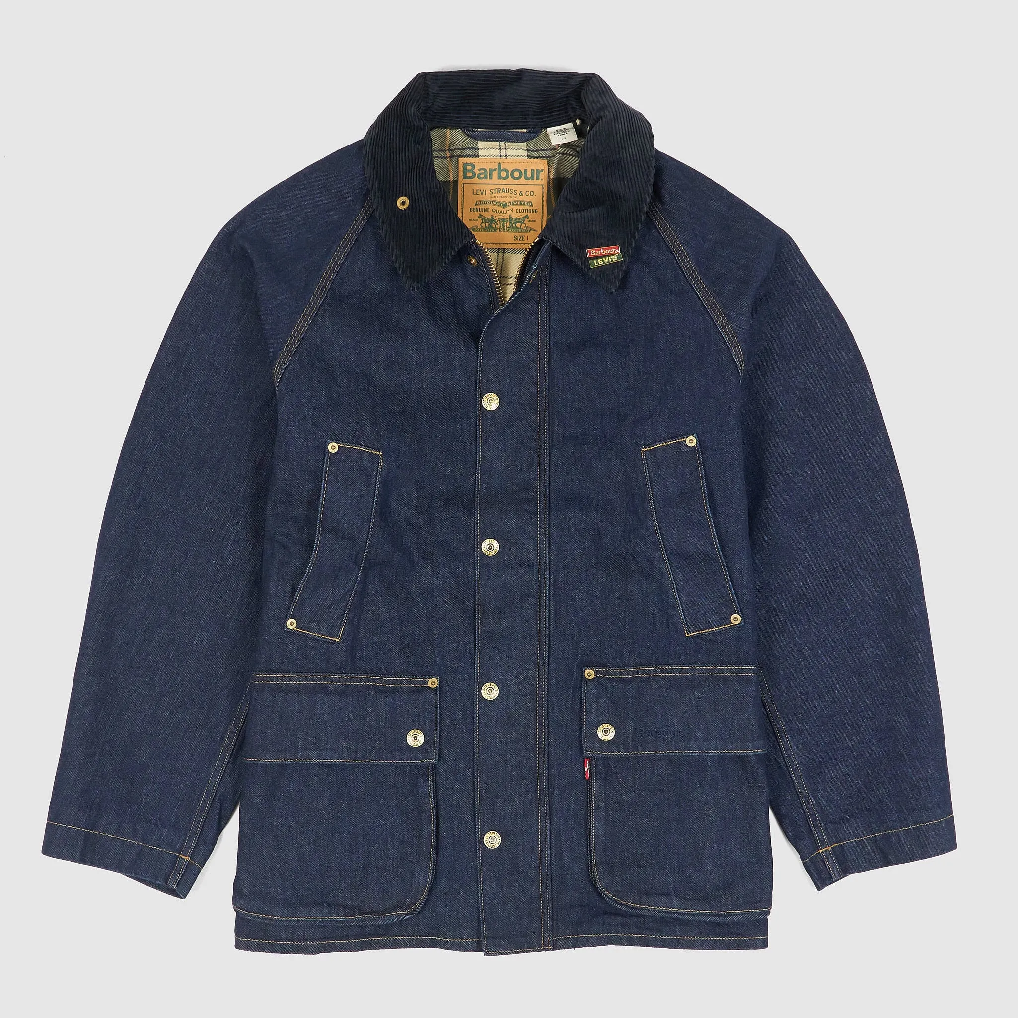 Barbour x Levi's® Bedale Denim Jacket sold by DeeCee style