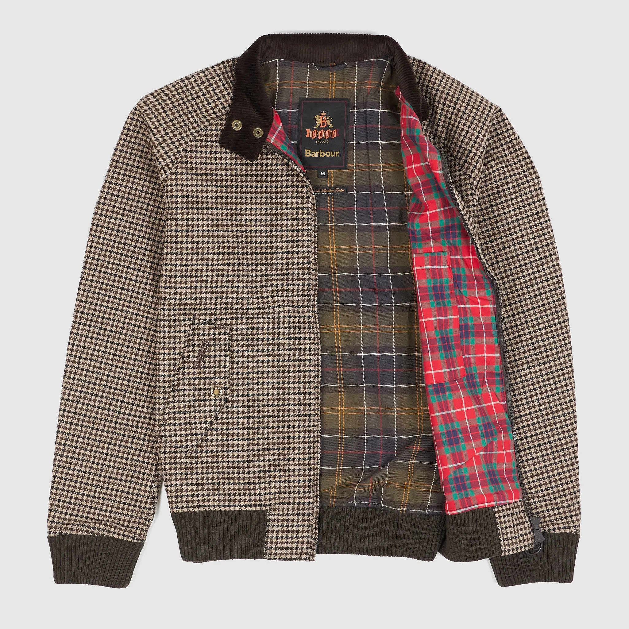 Baracuta x Barbour Porton Showerproof Houndstooth Jacket sold by DeeCee style product image thumbnail 2
