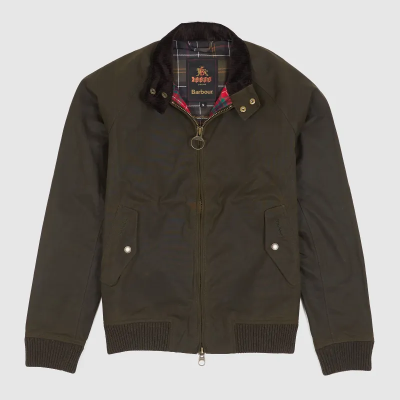 Baracuta x Barbour Porton Wax Jacket sold by DeeCee style