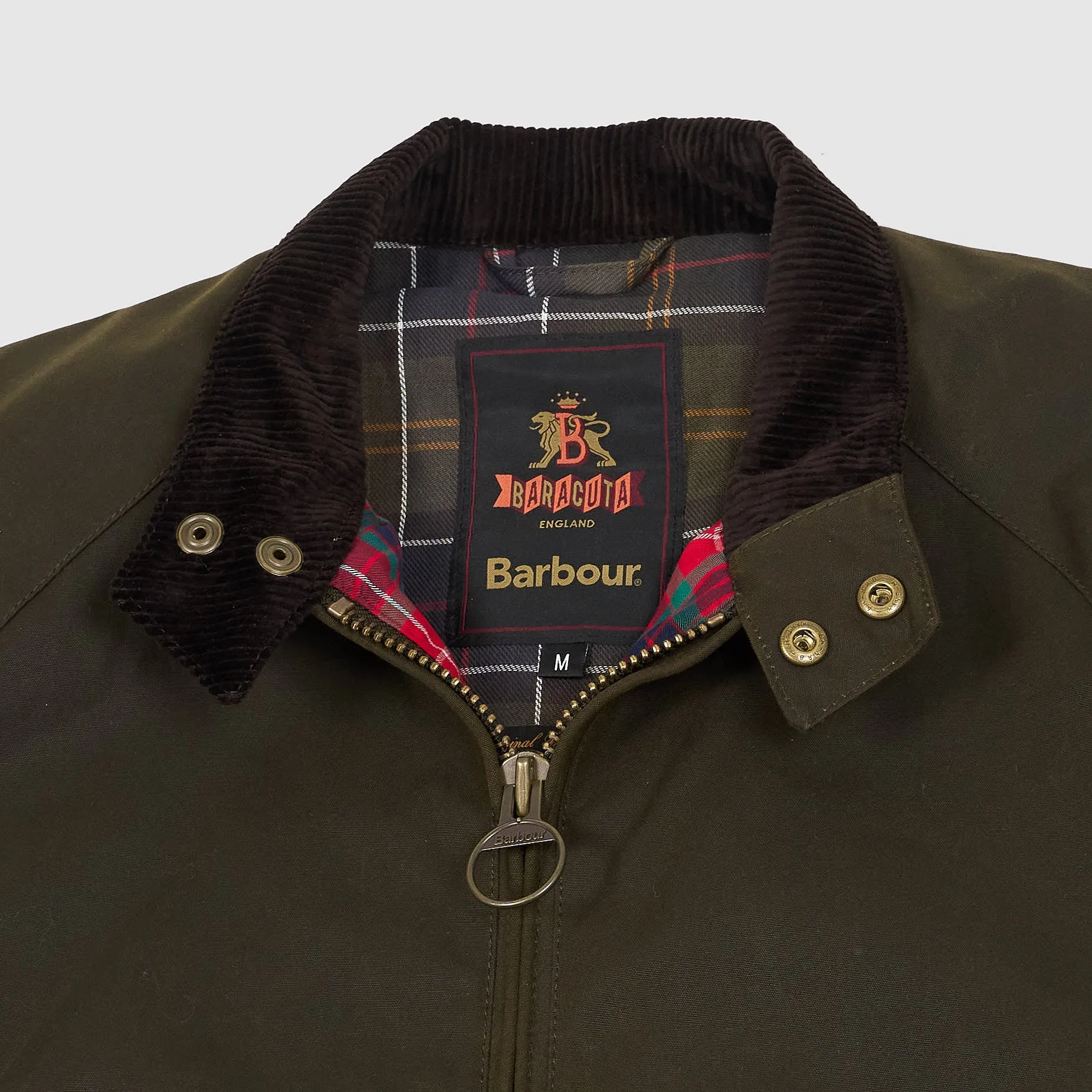 Baracuta x Barbour Porton Wax Jacket sold by DeeCee style product image thumbnail 3
