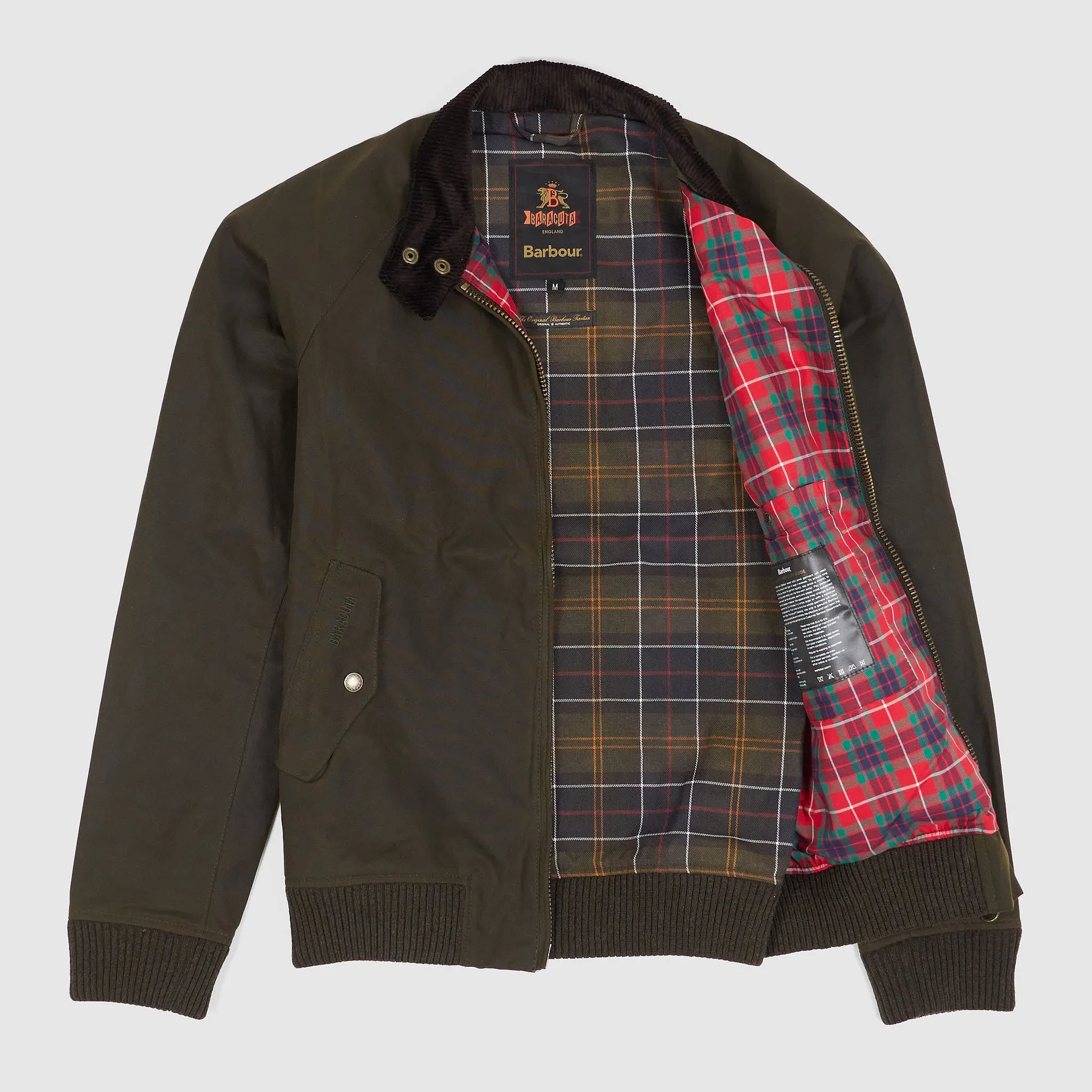 Baracuta x Barbour Porton Wax Jacket sold by DeeCee style product image thumbnail 2