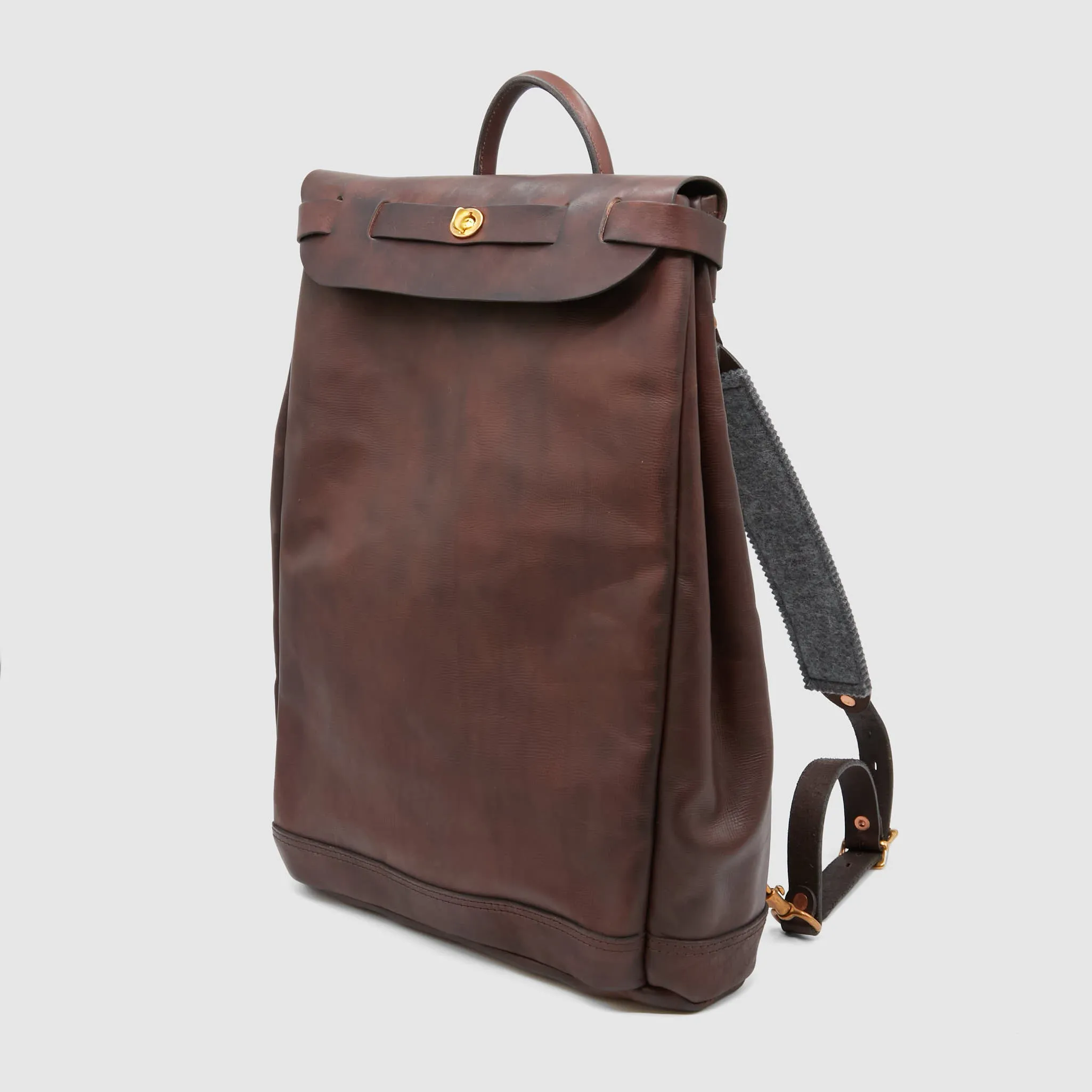 Vasco Hand Made Leather Backpack sold by DeeCee style