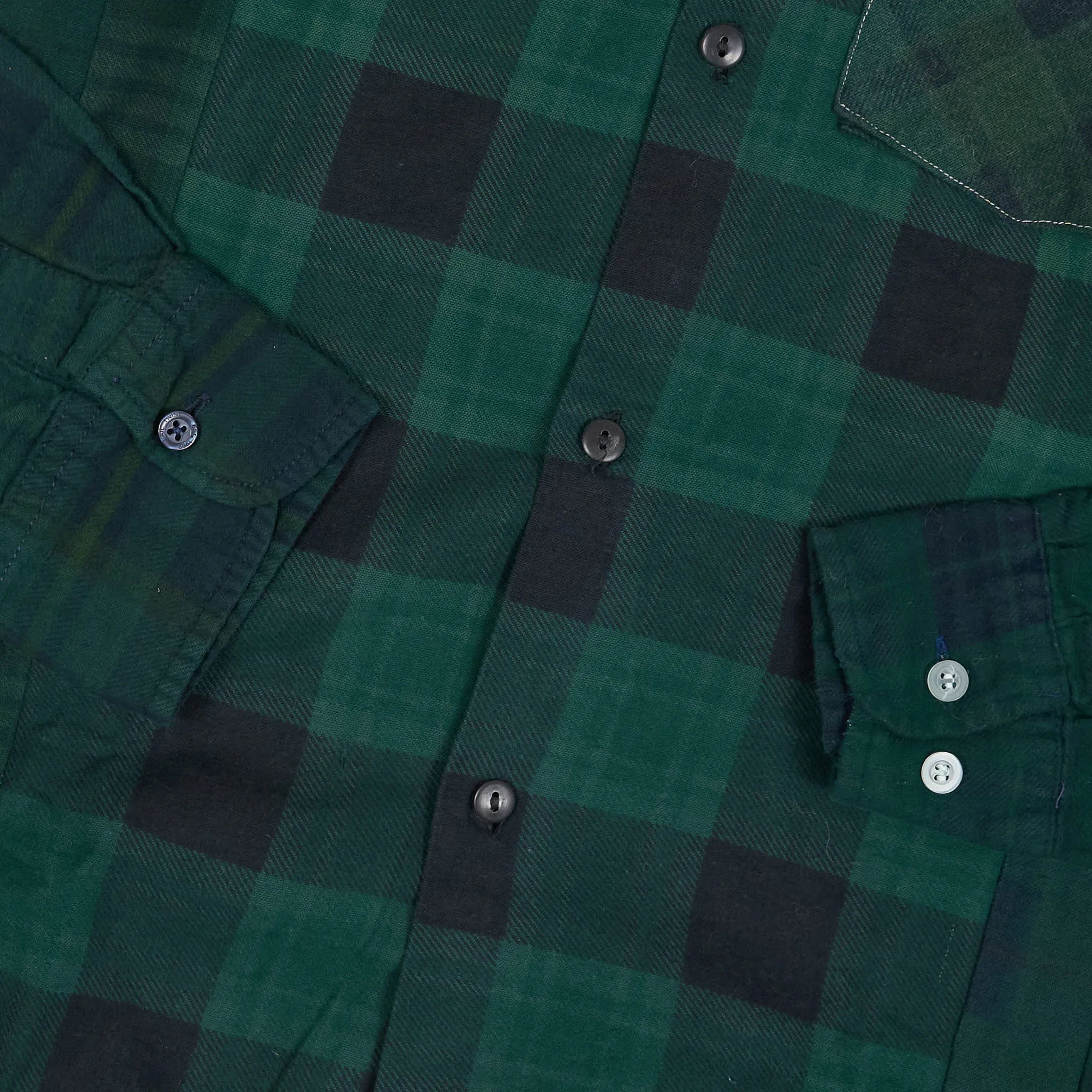 Needles Japan Rebuild 7 Cuts Flannel Shirt sold by DeeCee style product image thumbnail 5