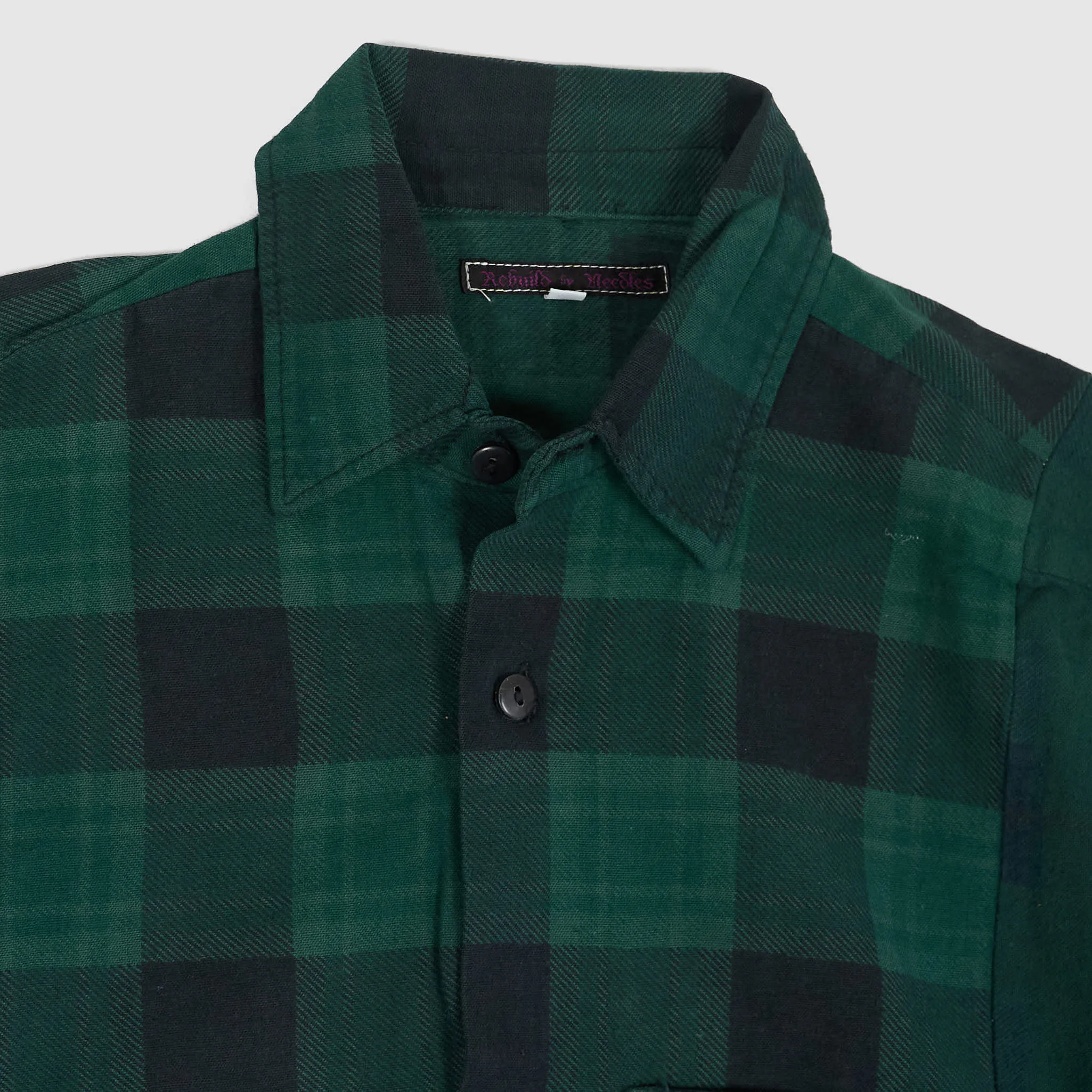 Needles Japan Rebuild 7 Cuts Flannel Shirt sold by DeeCee style product image thumbnail 3