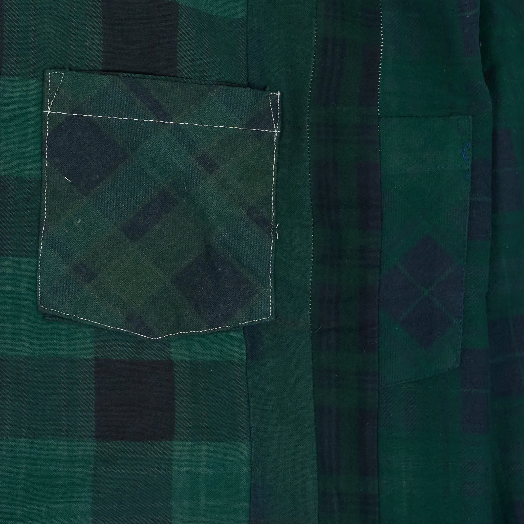 Needles Japan Rebuild 7 Cuts Flannel Shirt sold by DeeCee style product image thumbnail 4