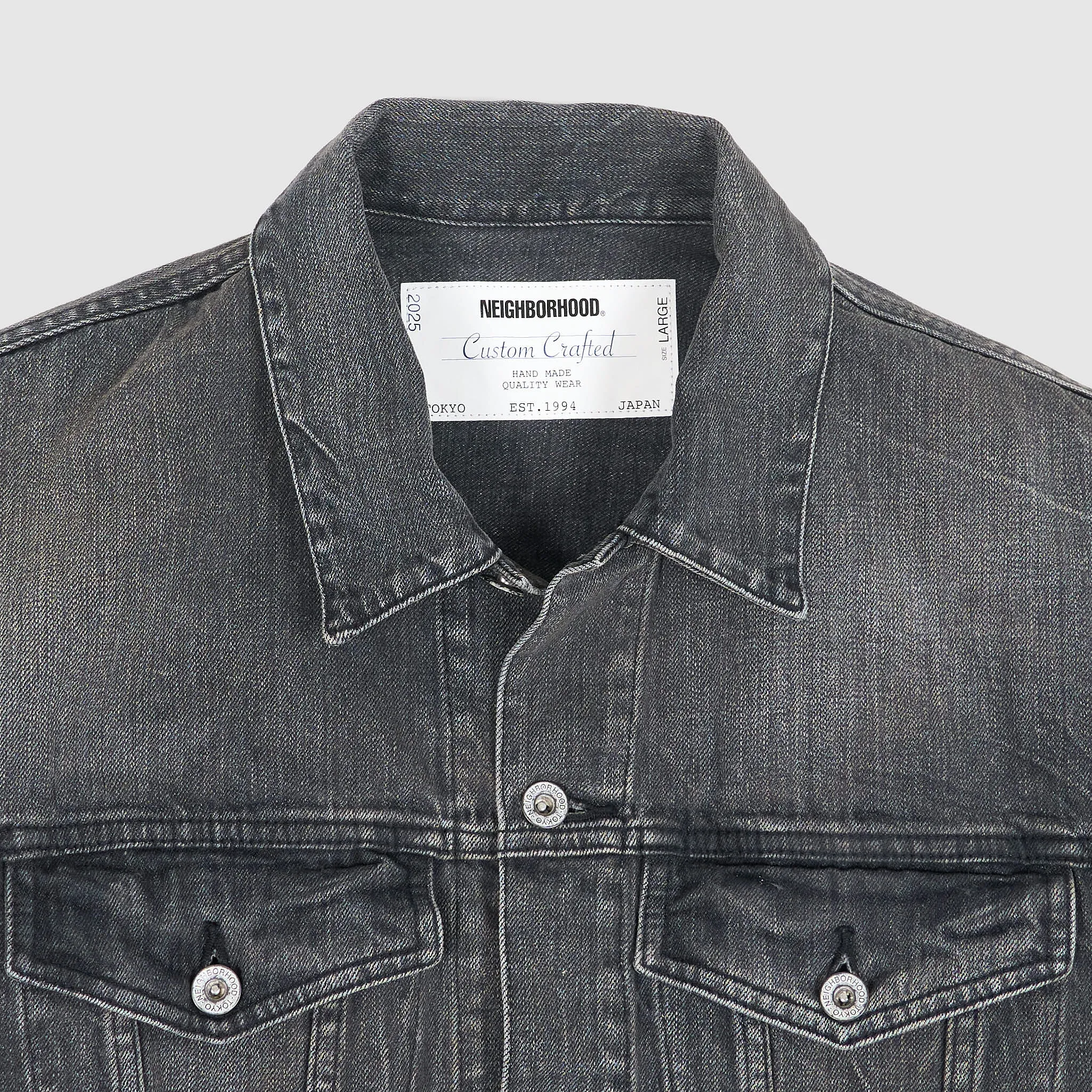 Neighborhood Type-4 Denim Trucker Jacket sold by DeeCee style product image thumbnail 4
