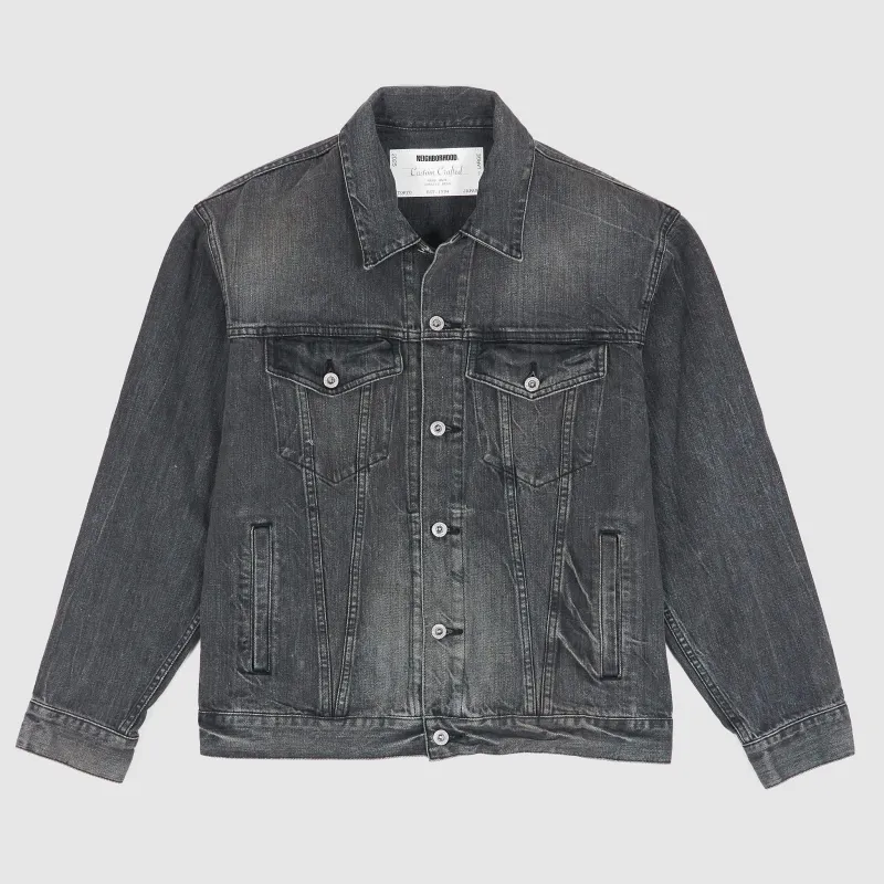 Neighborhood Type-4 Denim Trucker Jacket sold by DeeCee style