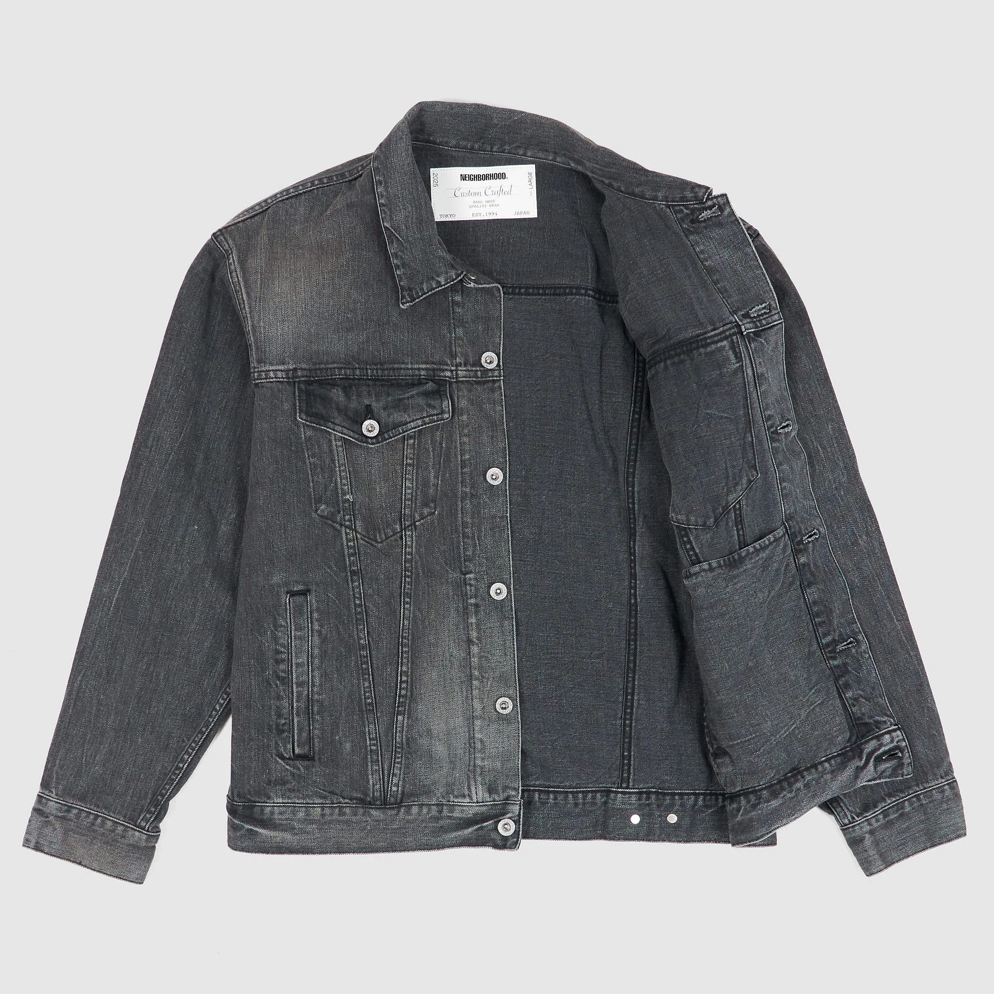 Neighborhood Type-4 Denim Trucker Jacket sold by DeeCee style product image thumbnail 2