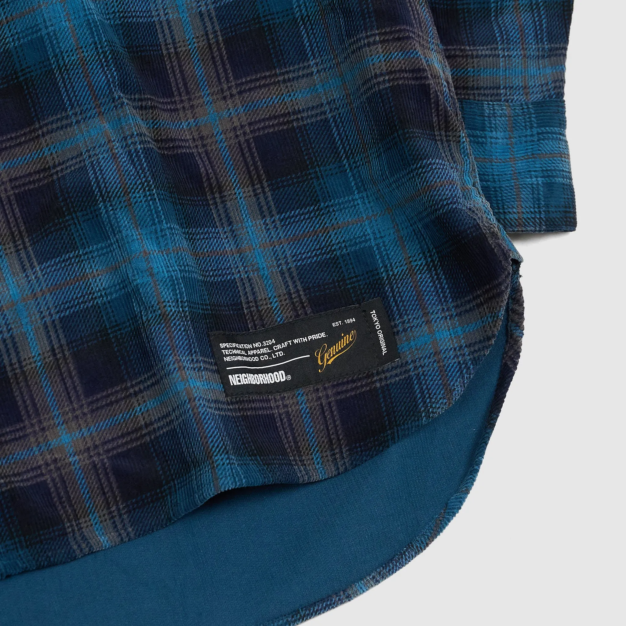 Neighborhood Checked Corduroy Shirt sold by DeeCee style product image thumbnail 4