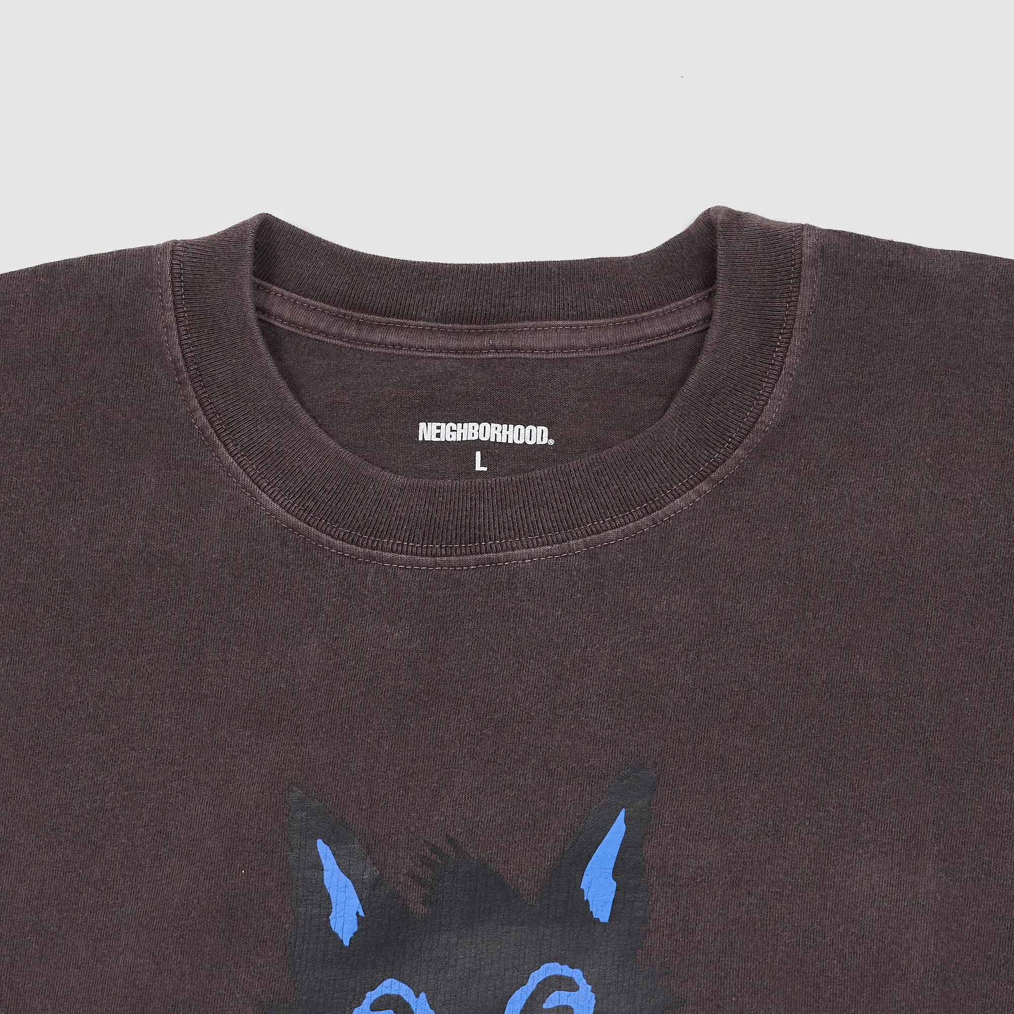 Neighborhood Printed Crew Neck "Wolf" T-Shirt sold by DeeCee style product image thumbnail 2