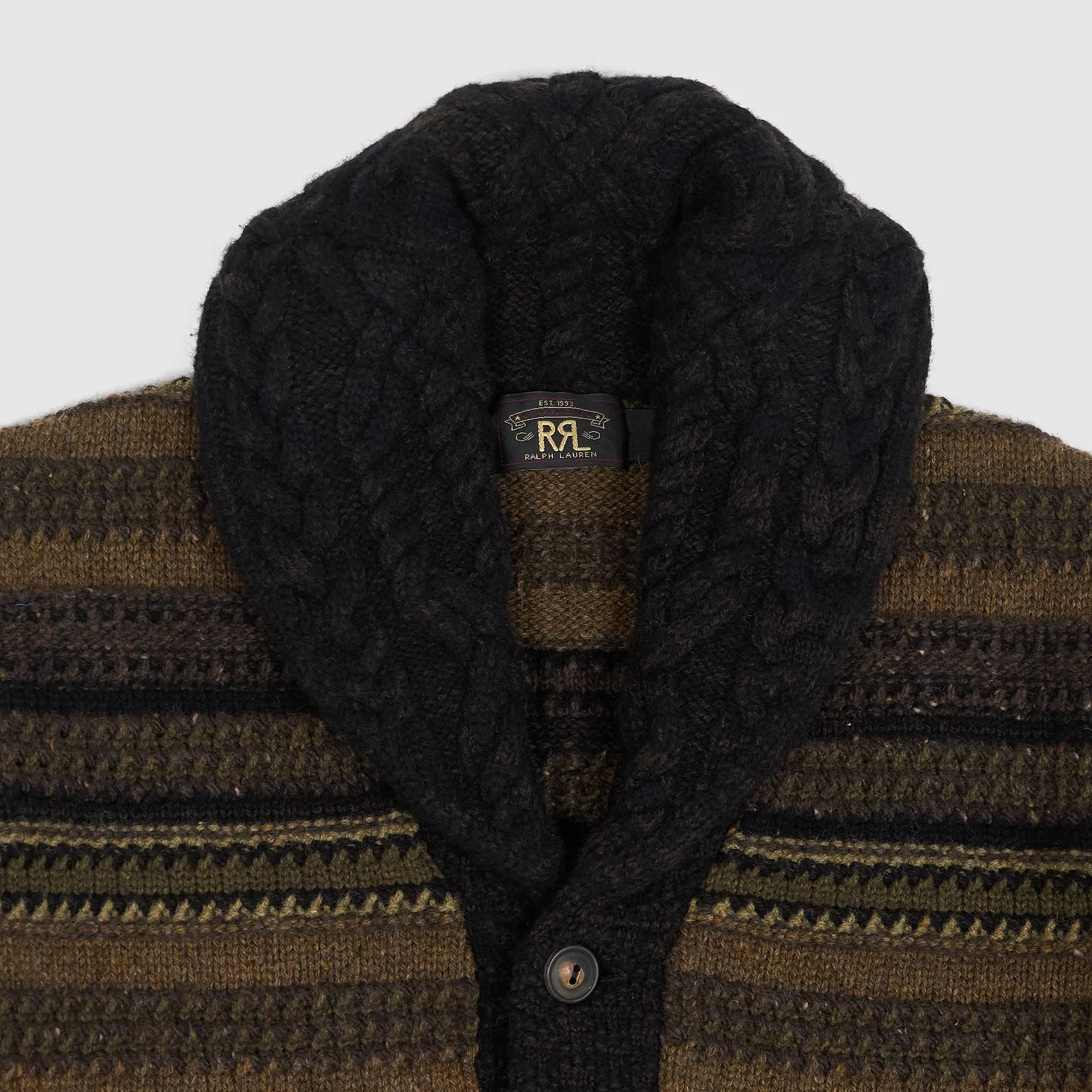 Double RL Ladies Belted Shawl Soft Wool Cardigan sold by DeeCee style product image thumbnail 2